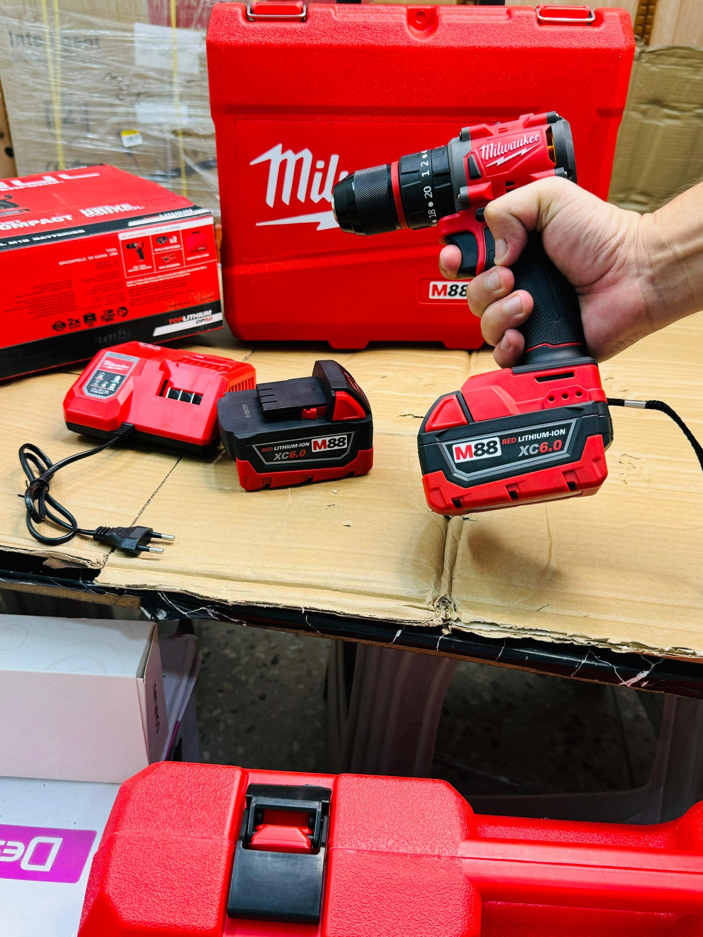 milwaukee 88v commercial M88 FUEL Hammer Drill & Driver