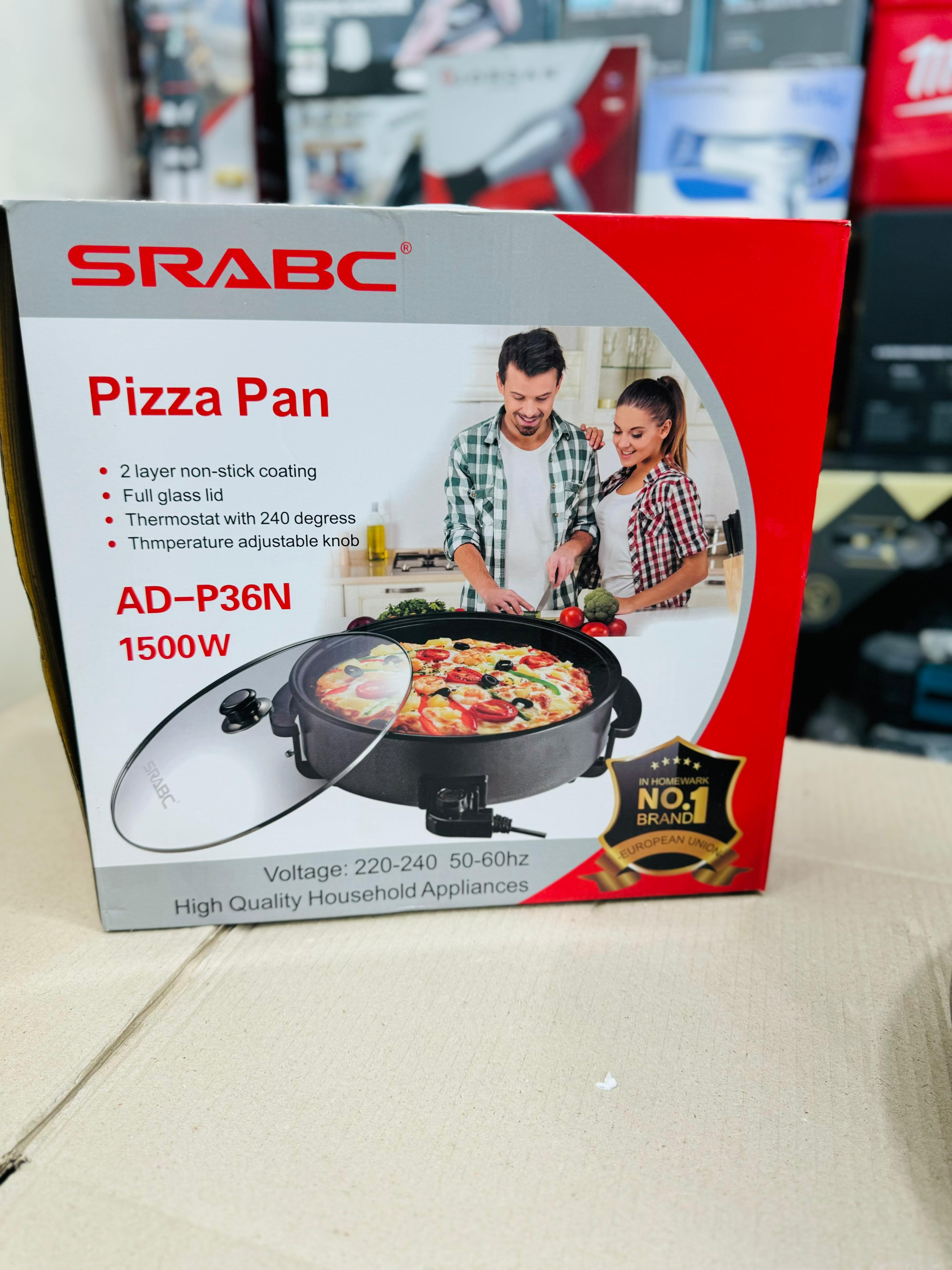 SRABC Non Stick Electric Multipurpose Cooker  Pizza PAN