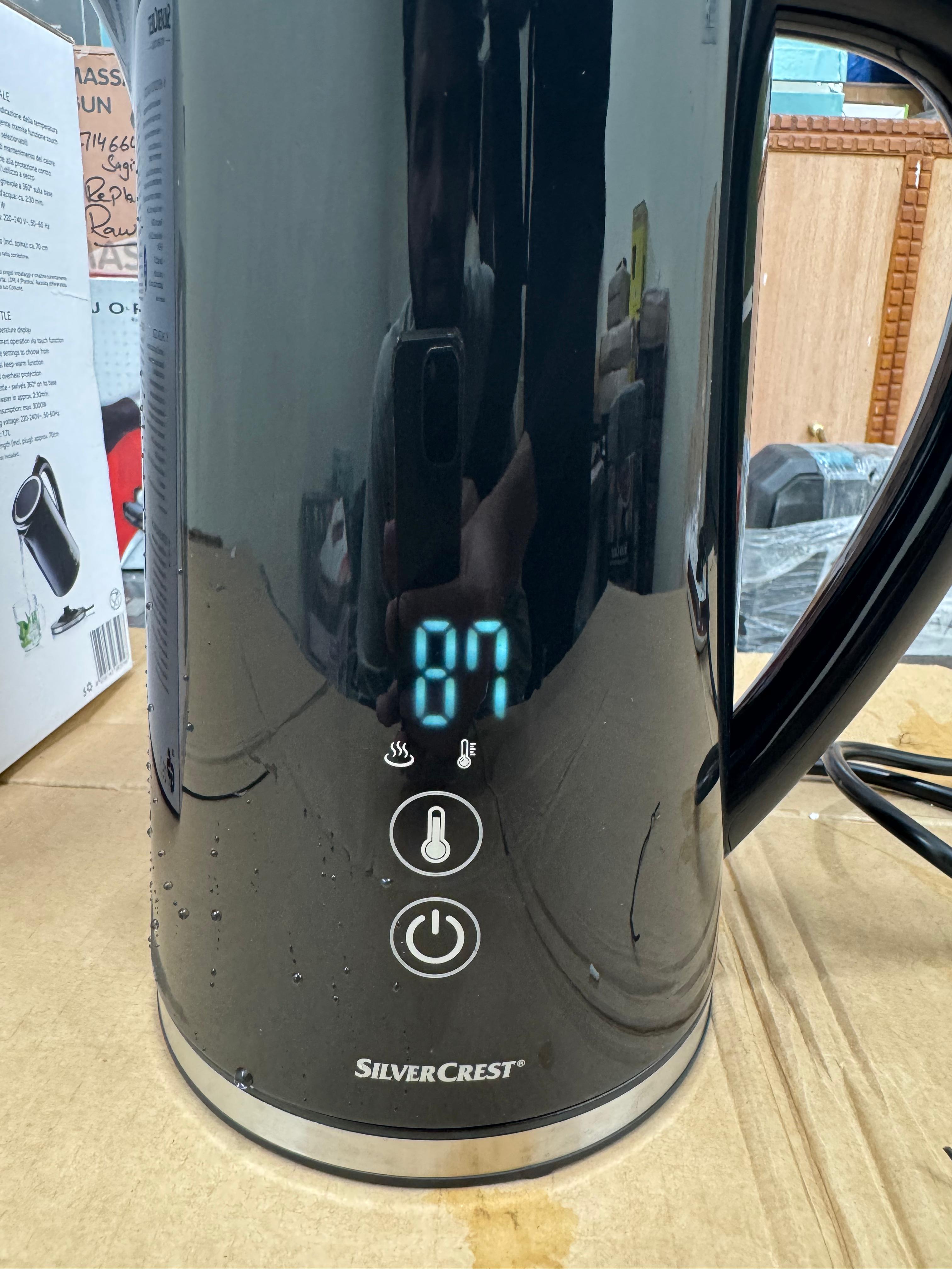 Silver Crest Premium Digital Kettle 1.7L