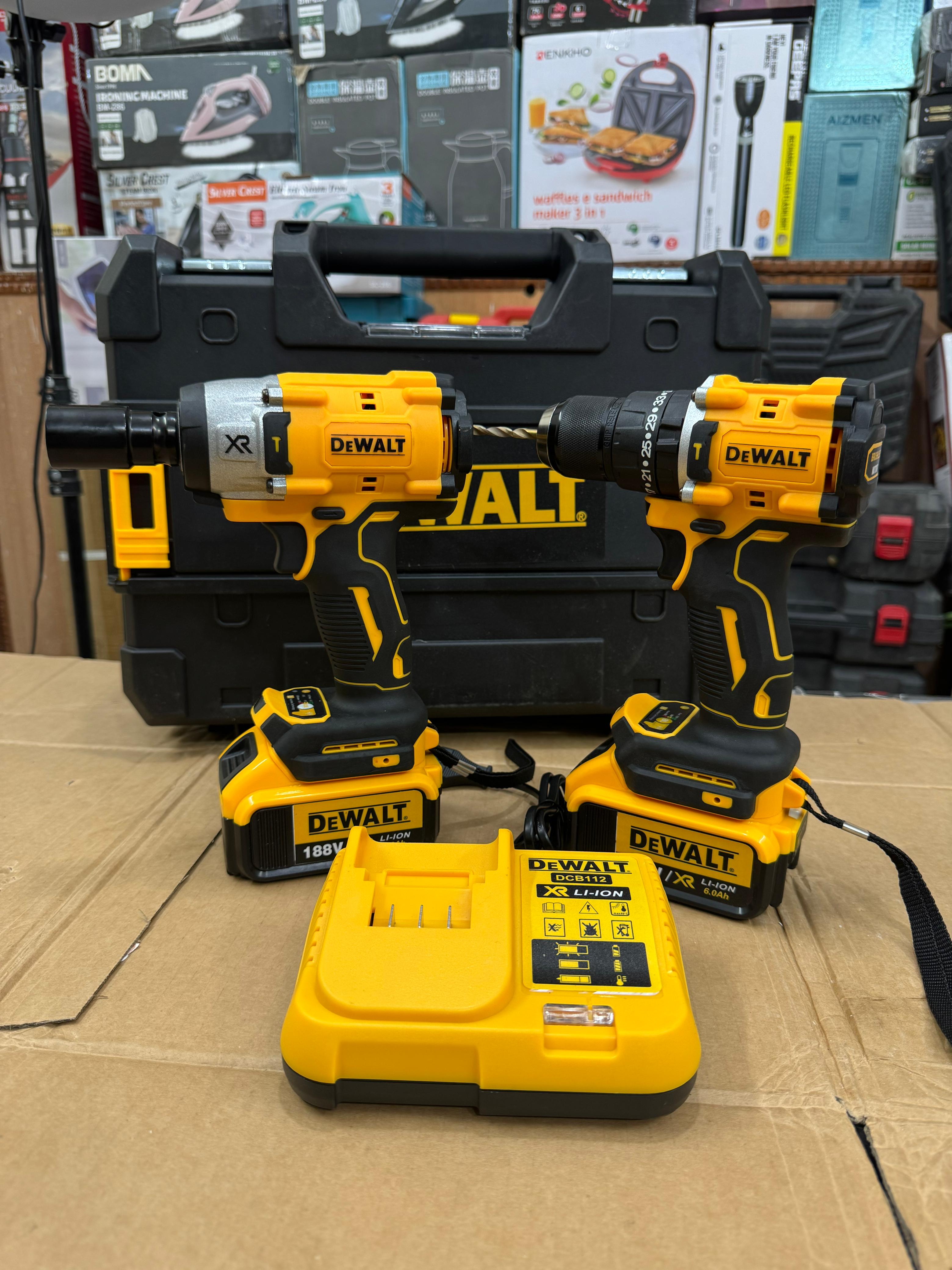 Dewalt 2 in 1 drill & impact wincher