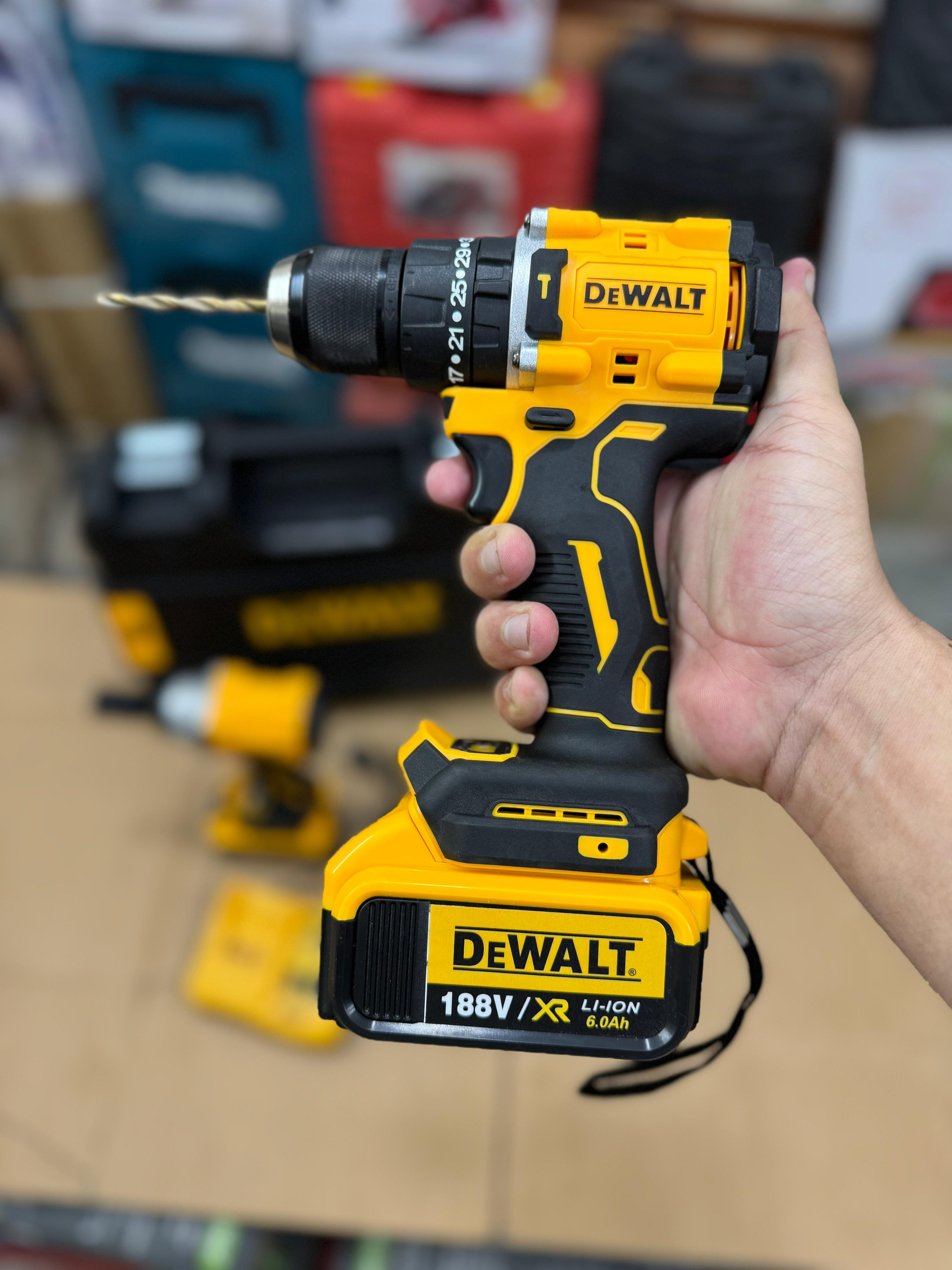 Dewalt 2 in 1 drill & impact wincher