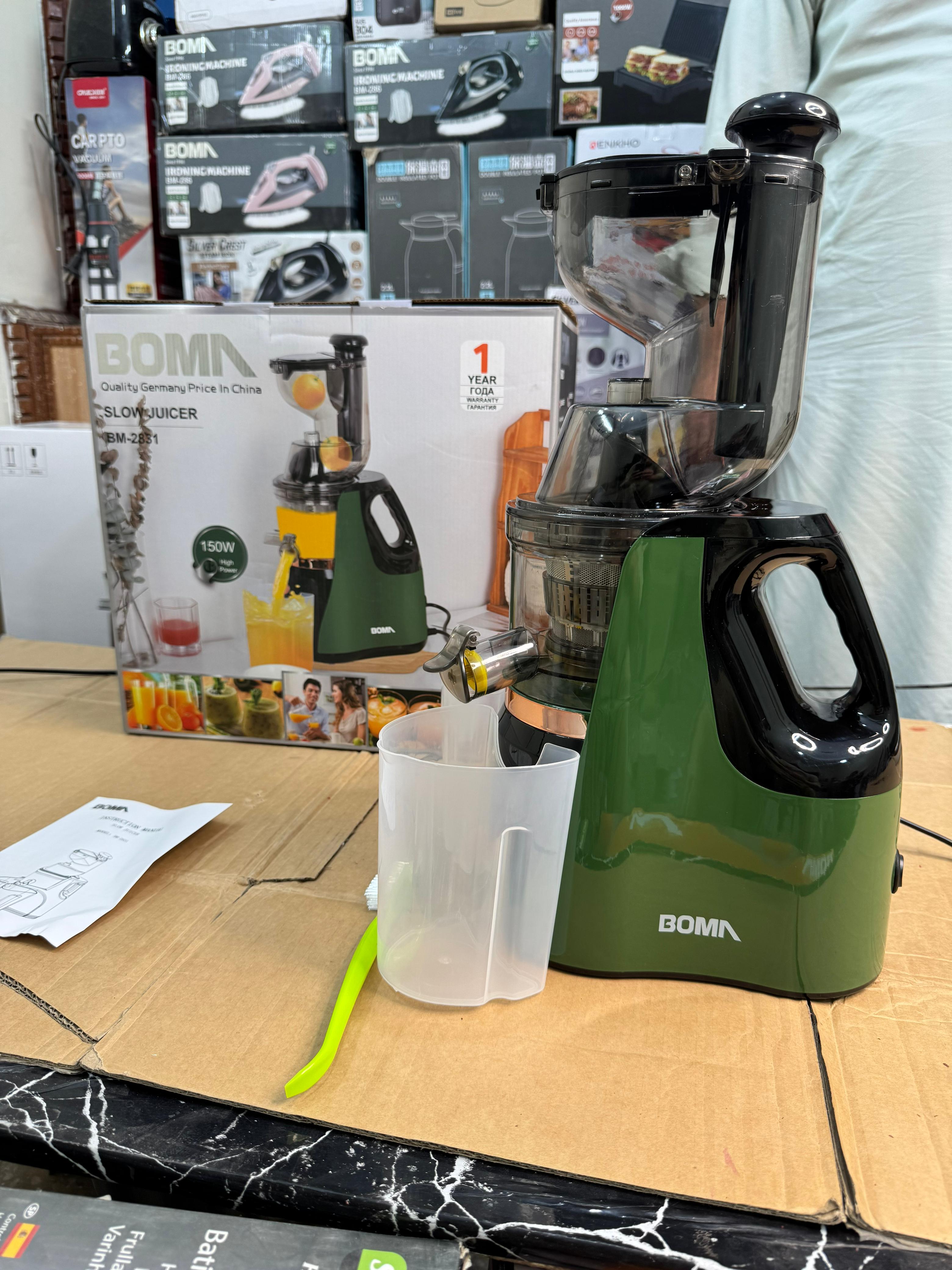 BOMA Germany slow juicer