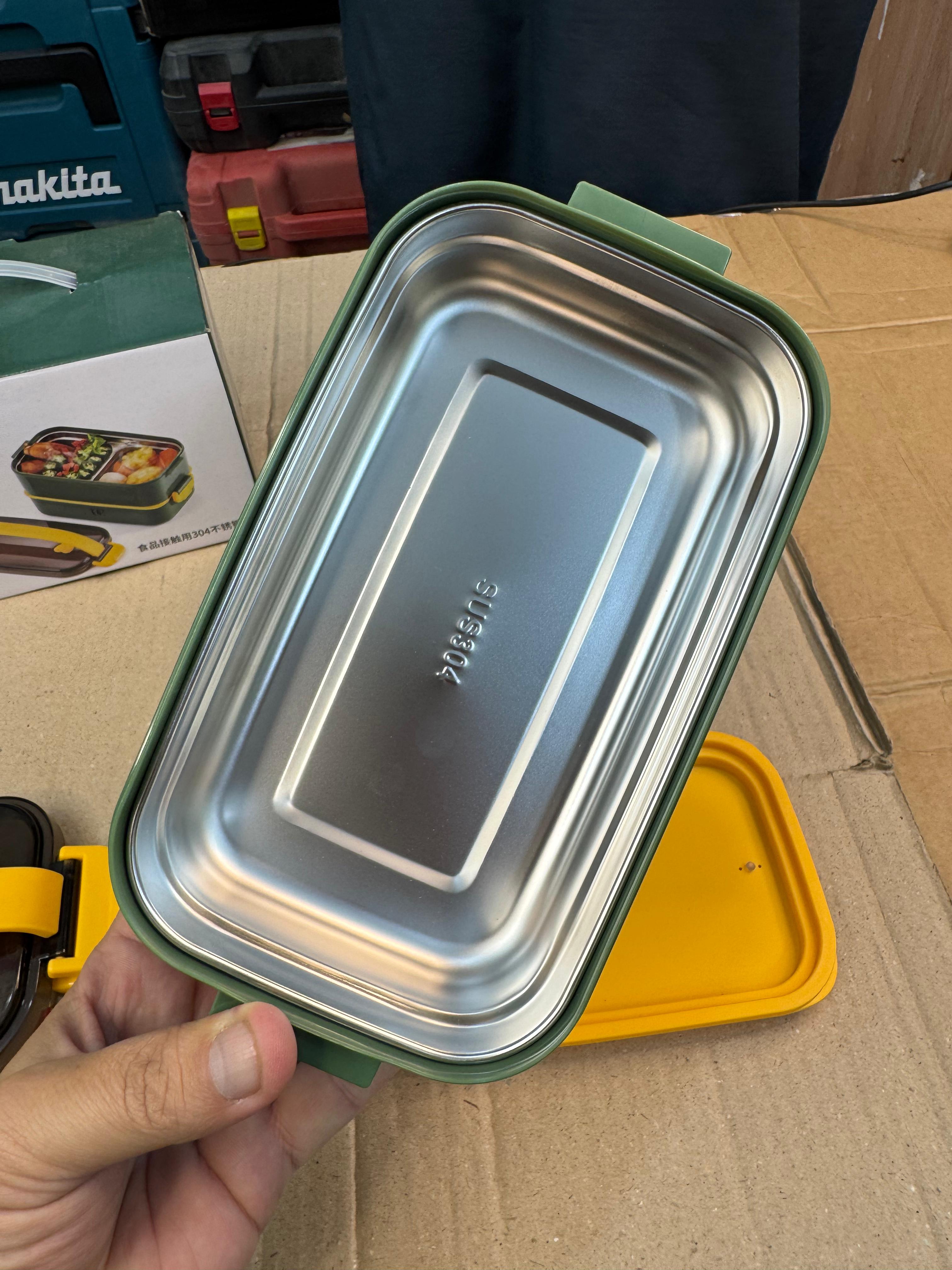 Double Layer Stainless Steel Lunch Box