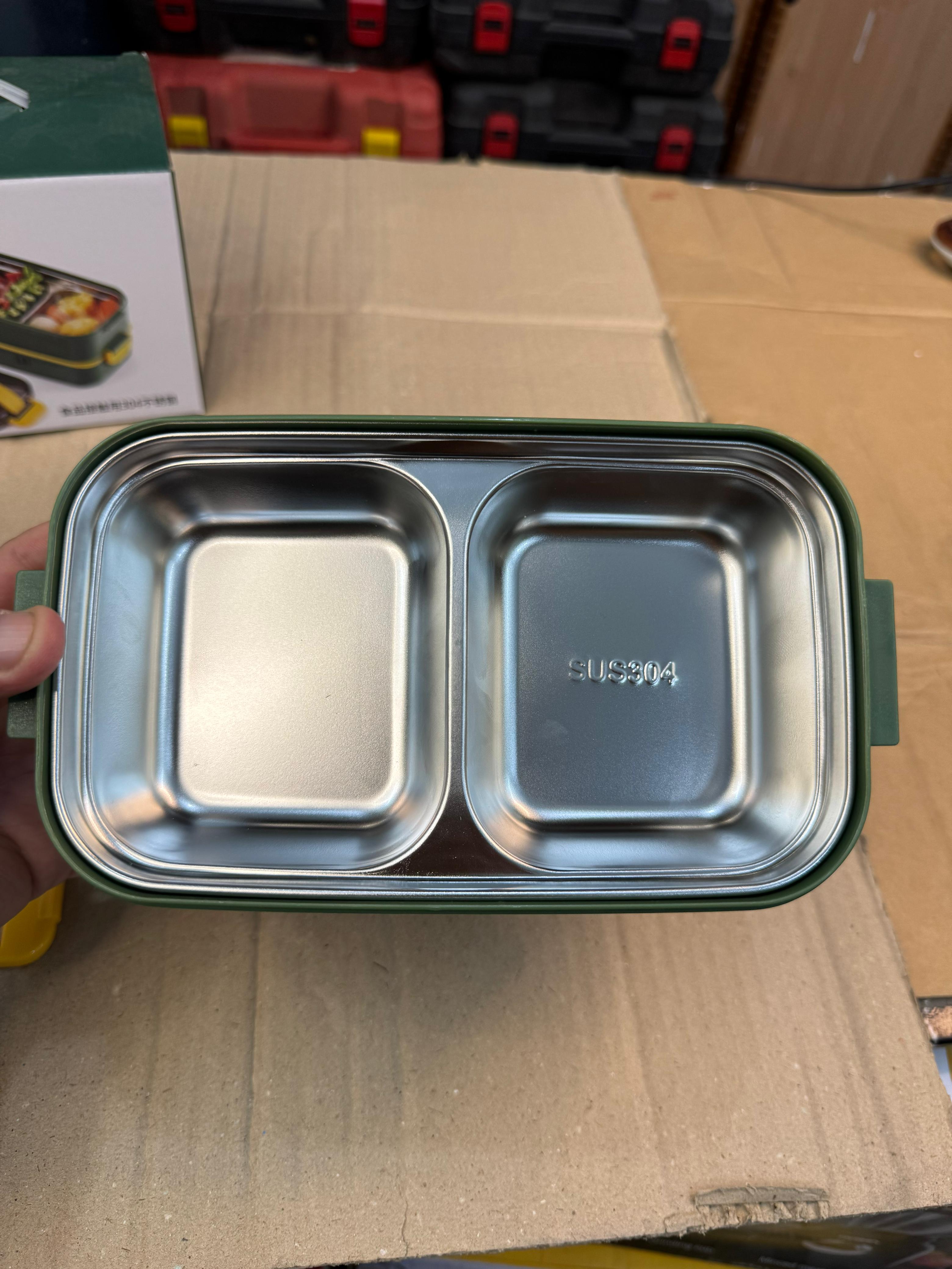 Double Layer Stainless Steel Lunch Box