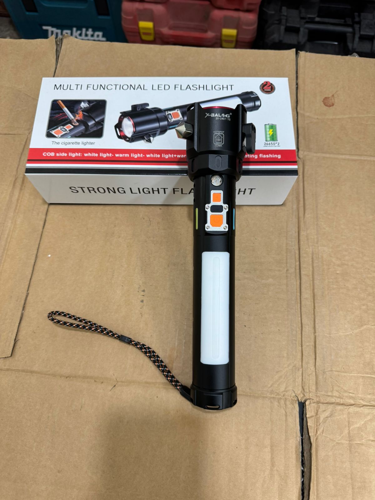 lot import 5 in 1 torch 2km range