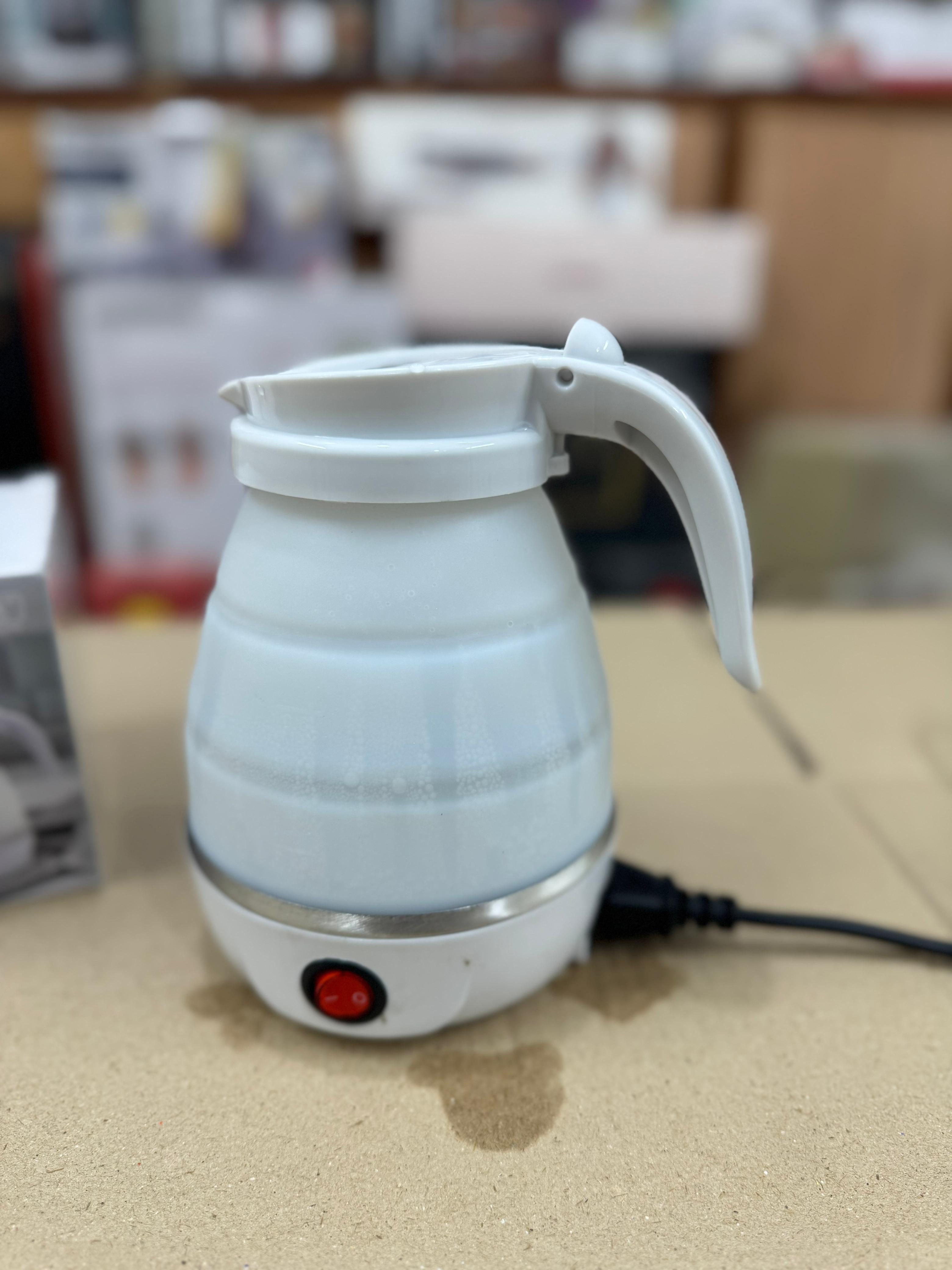 portable electric foldable travel kettle