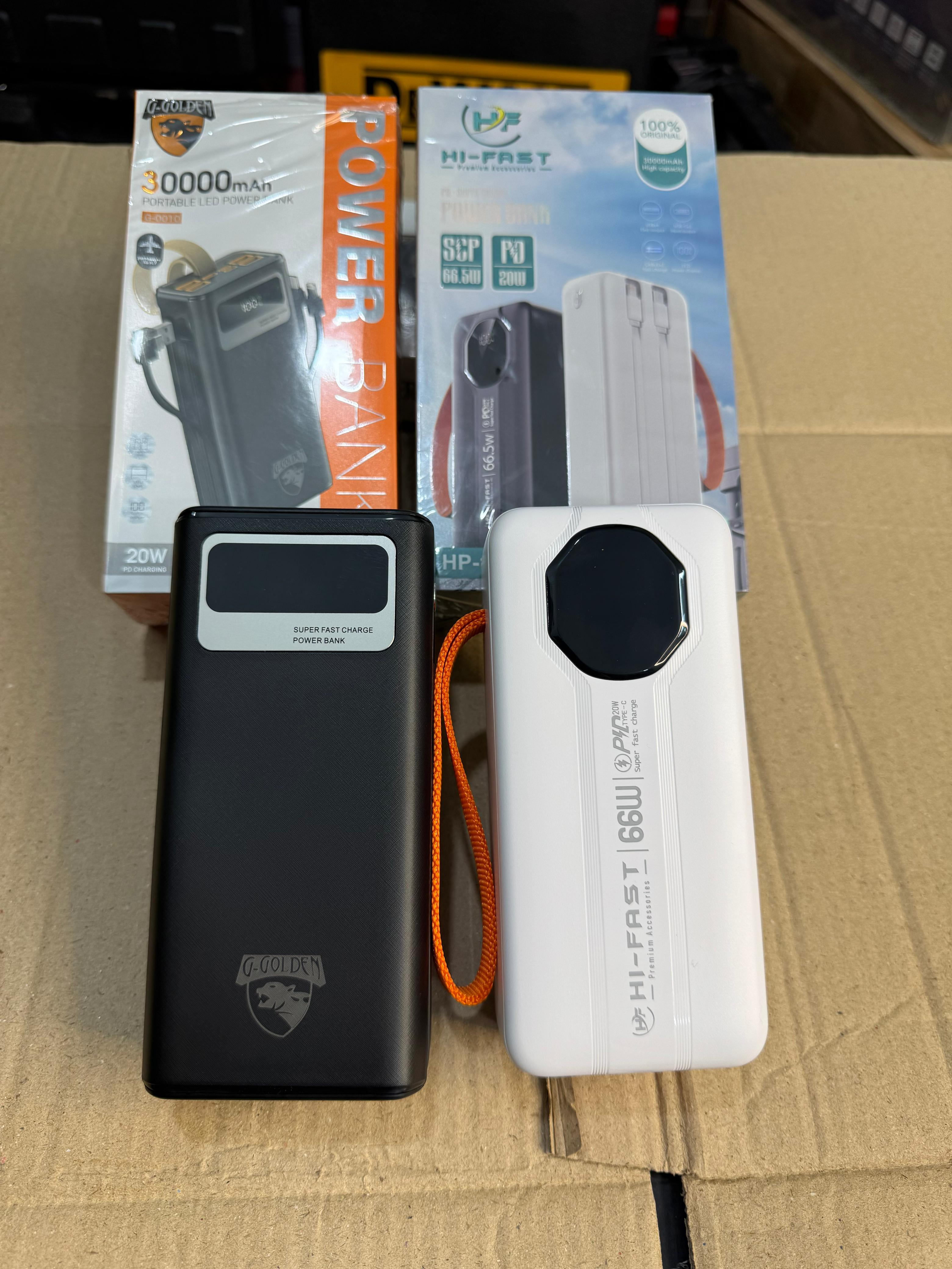 lot imported 30000 mah power bank