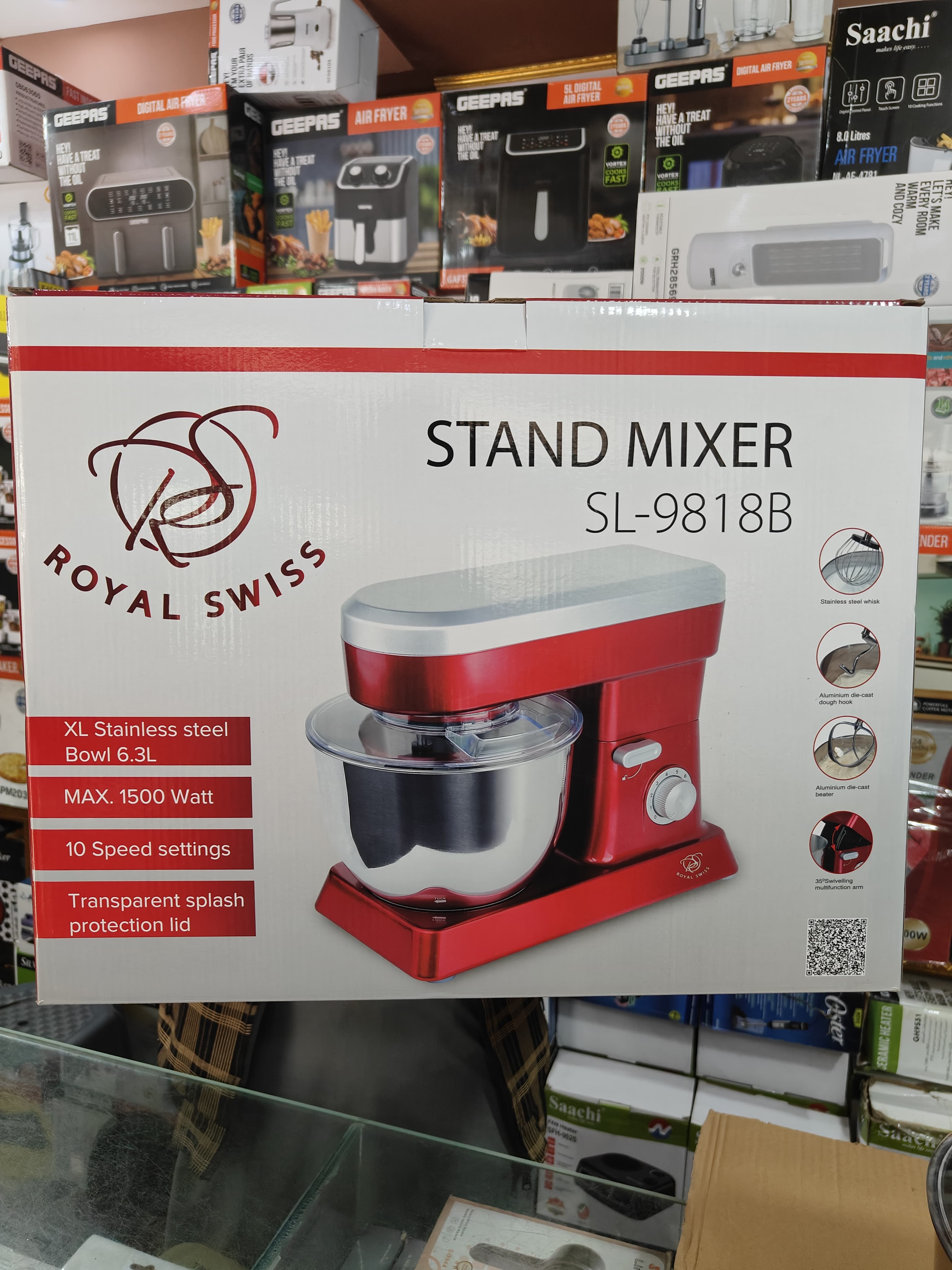 Royal swiss Germany stand mixer 6.3 litter