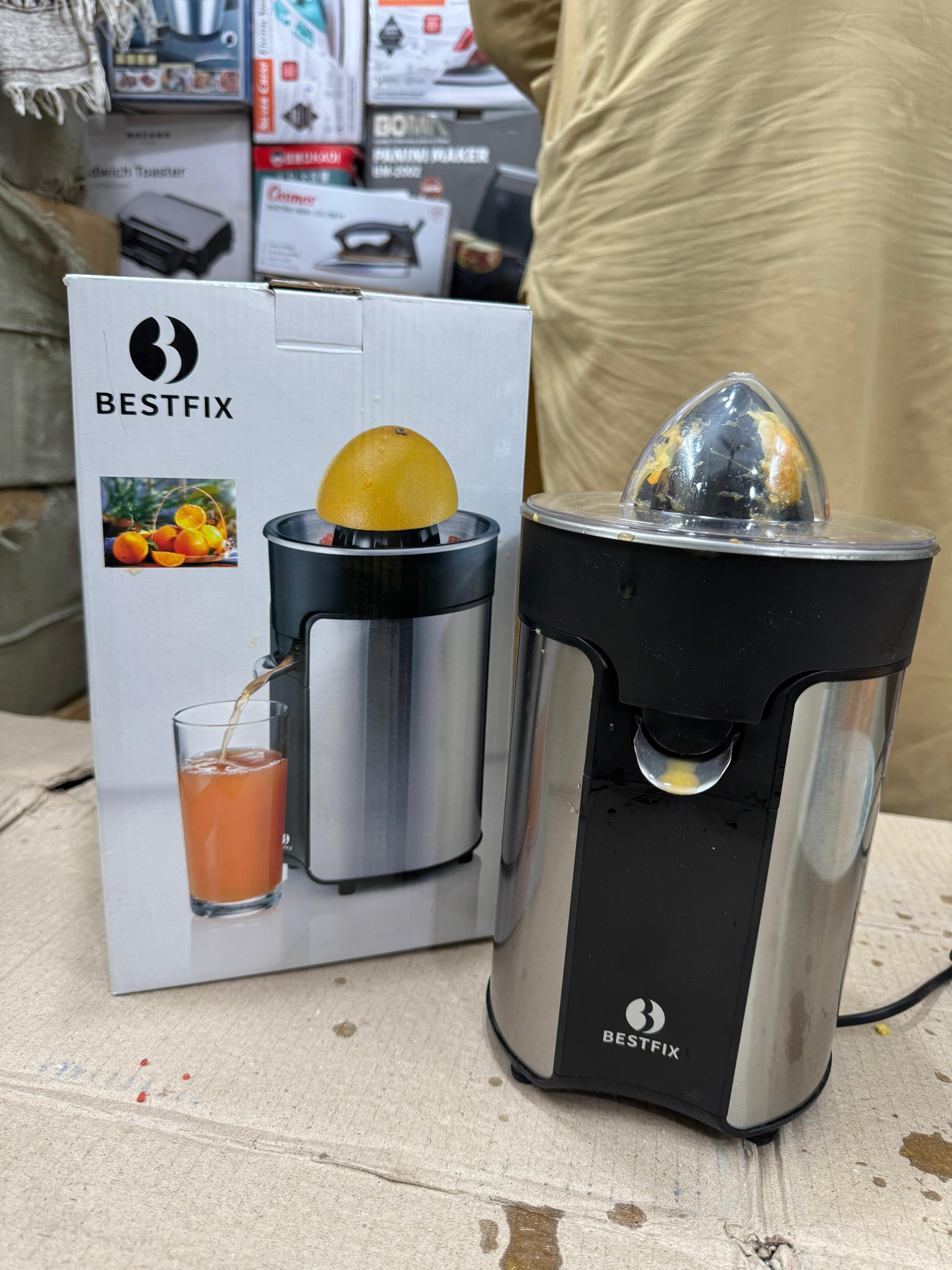 BESTFIX stainless still citrus juicer