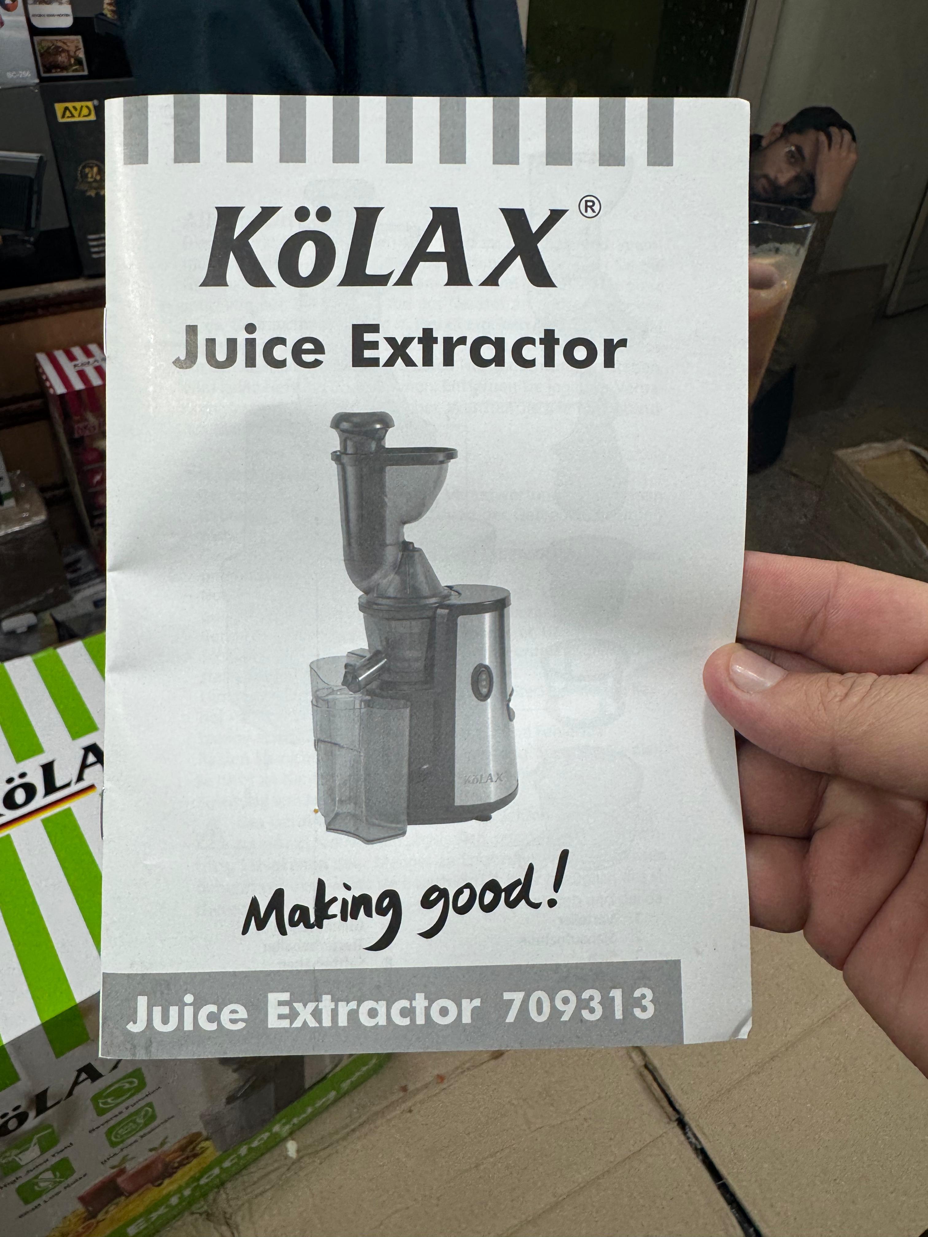 KOLAX GERMANY slow juicer