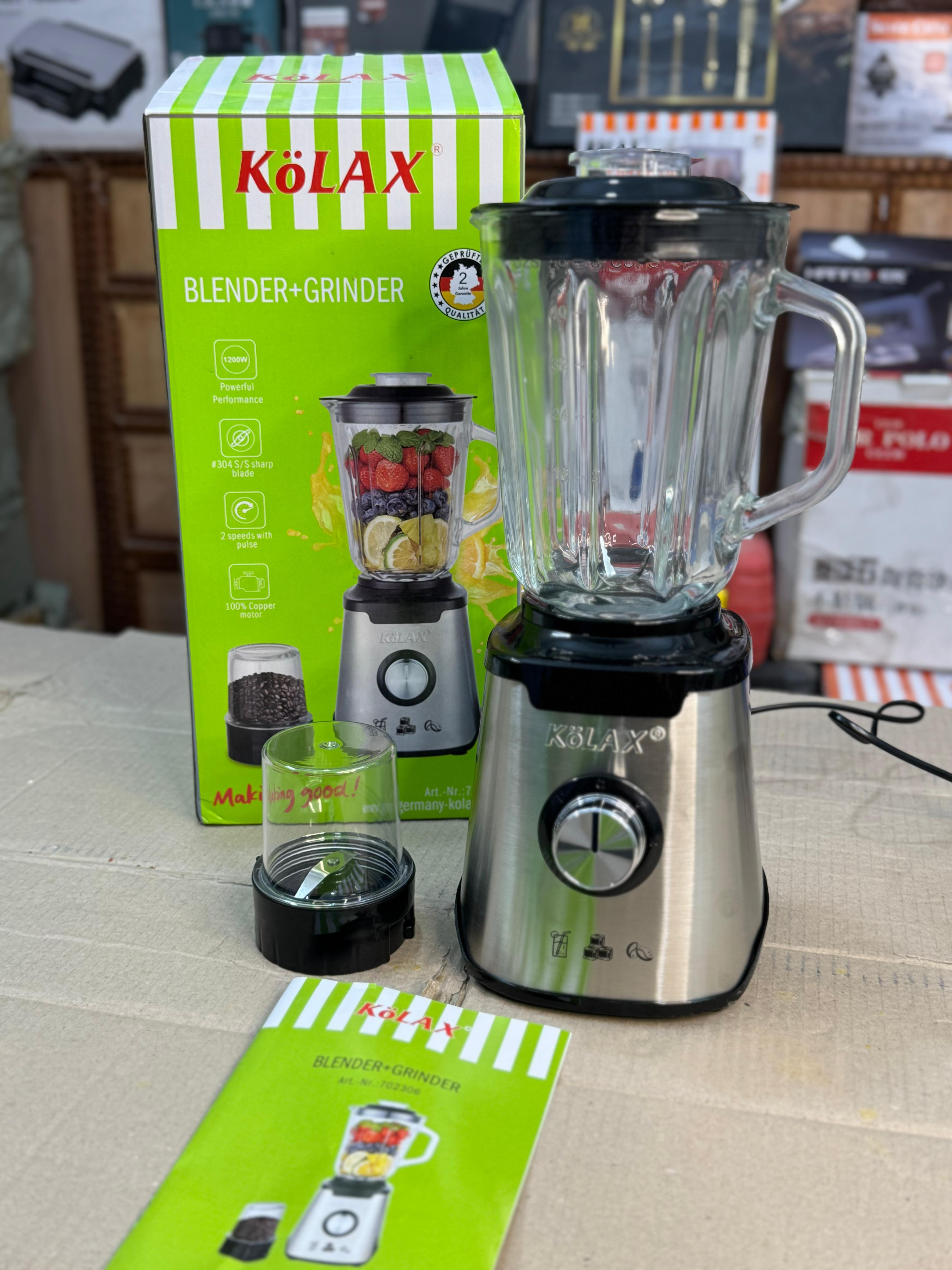 KOLAX 2 in 1 blender & grinder