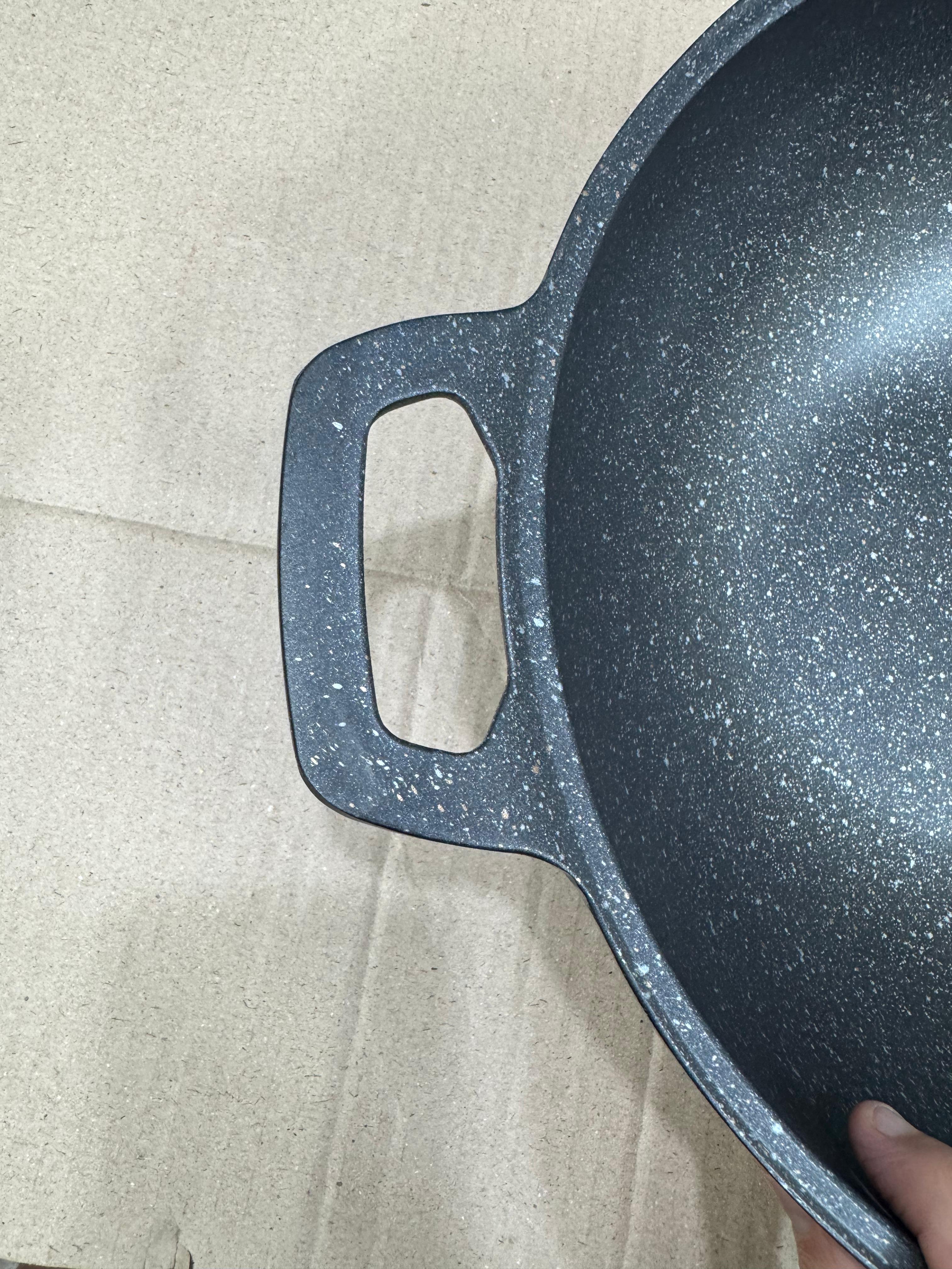 lot imported Granite 32cm fry pan