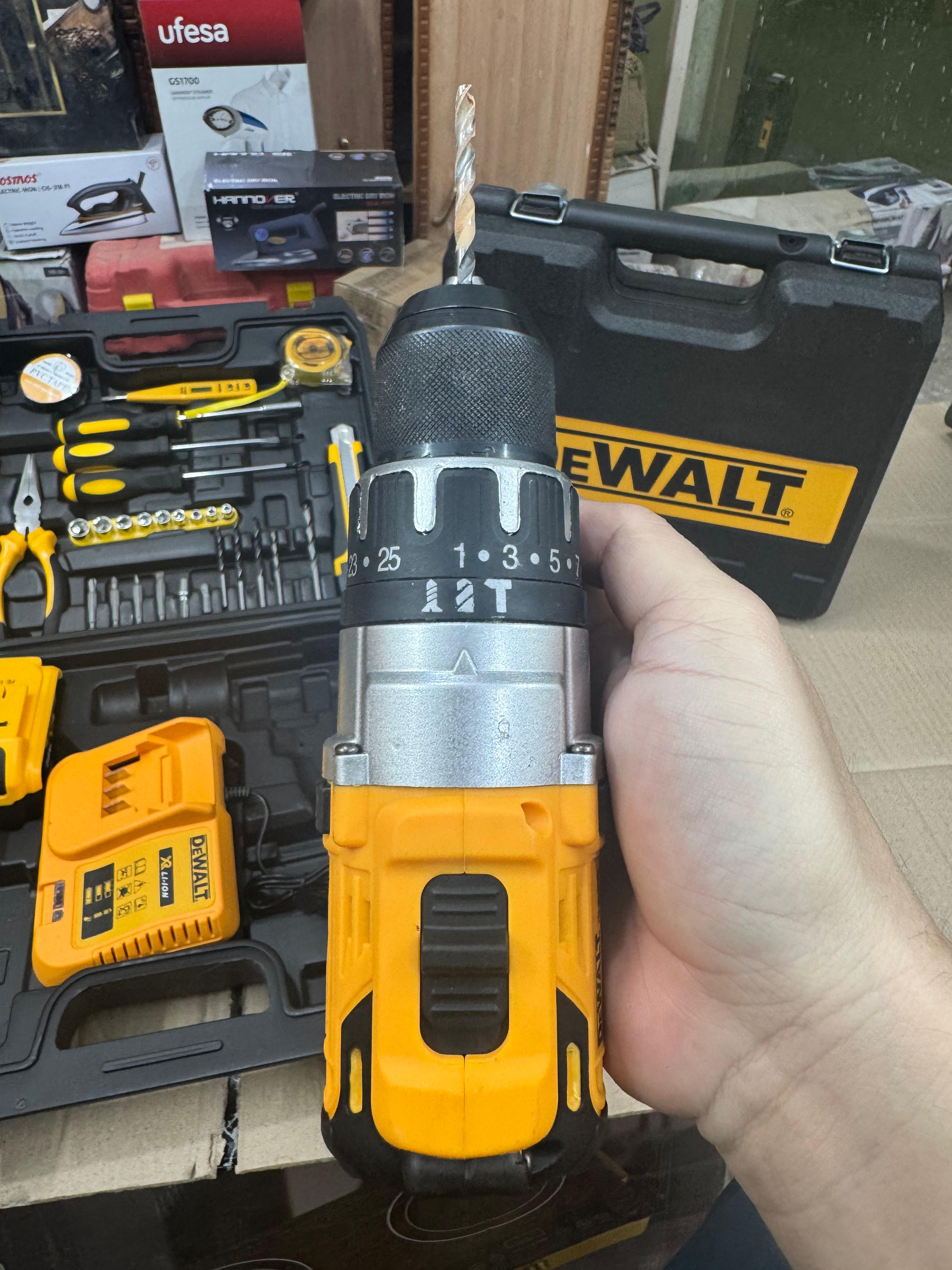 Dewalt 88v drill machine with box set