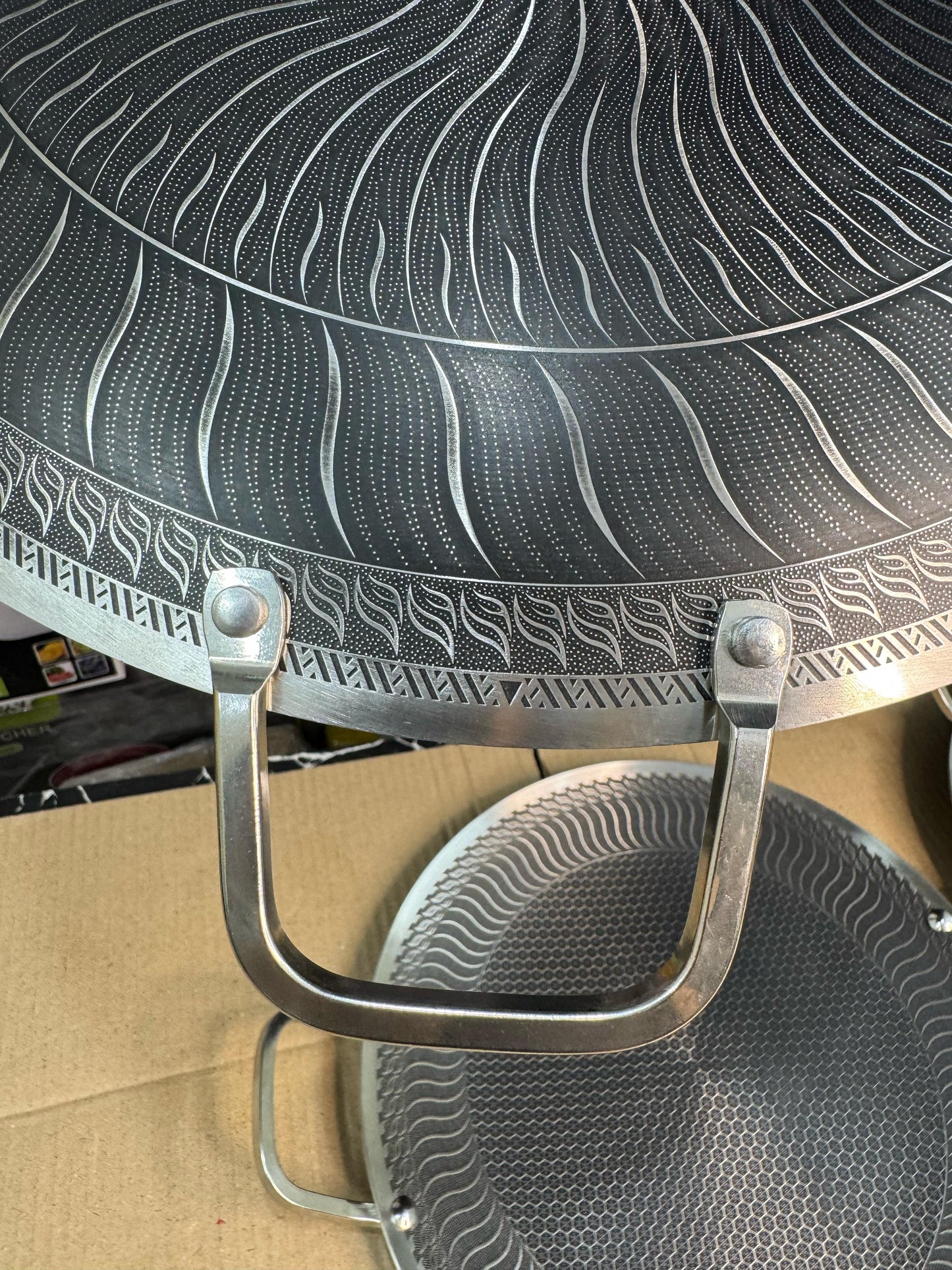 Germany lot 42cm honeycomb lesser coating tawa