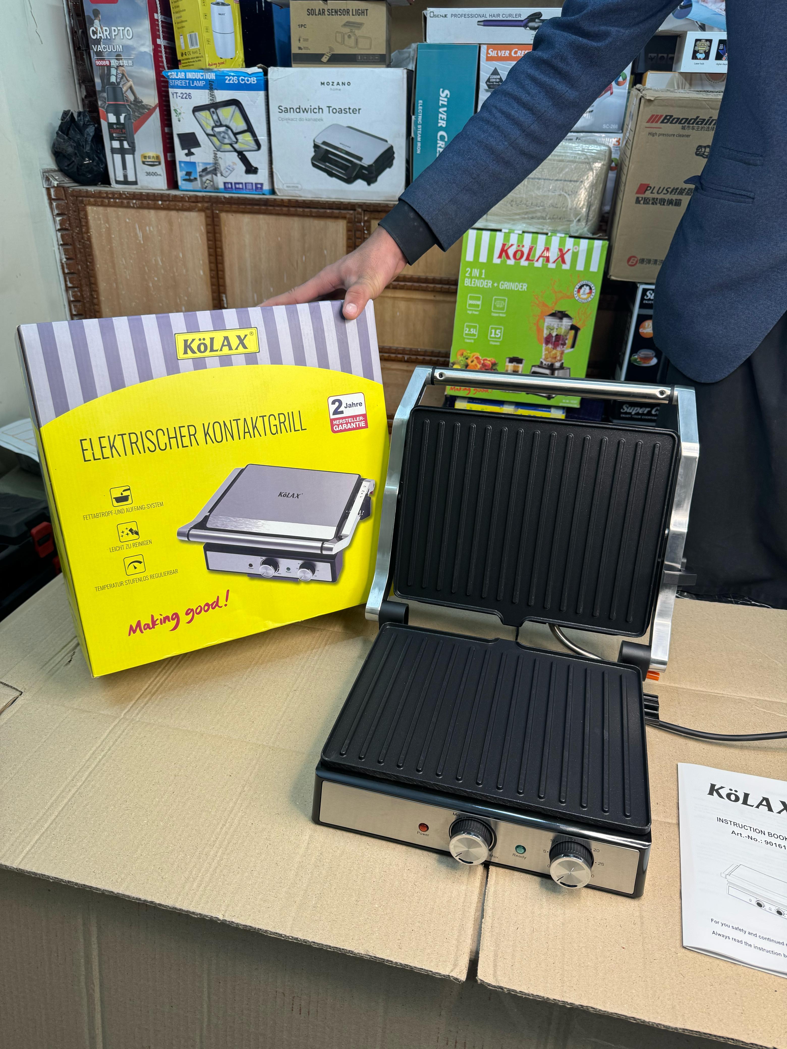 Germany kolax panini & grill maker