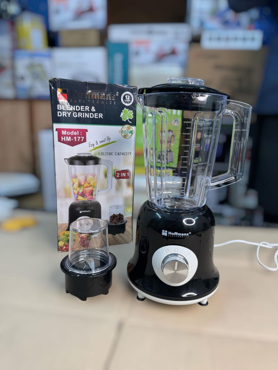 Hoffmans  Germany 2 in 1 blender grinder