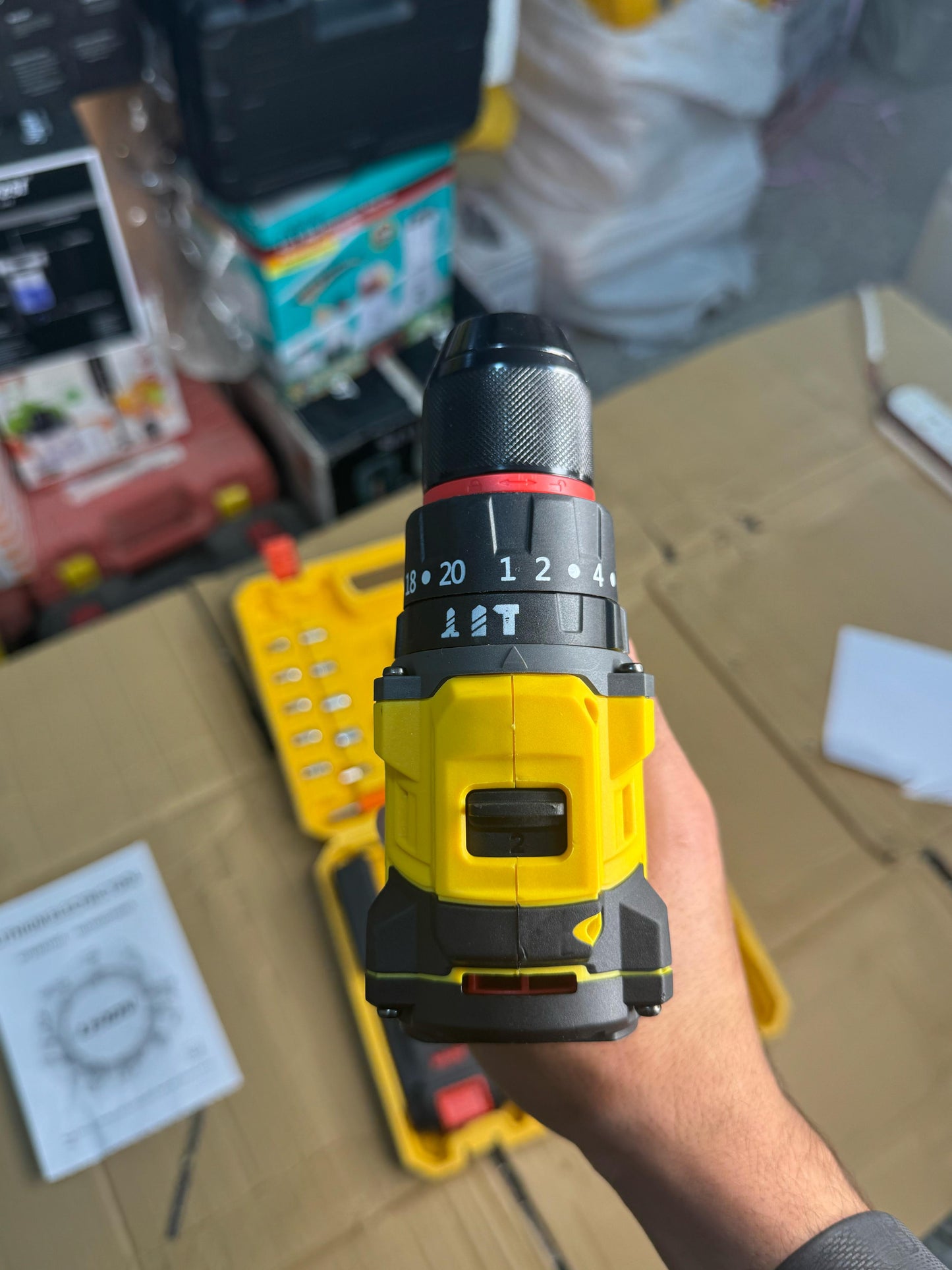 Dewalt brushless commercial drill machine set 36v