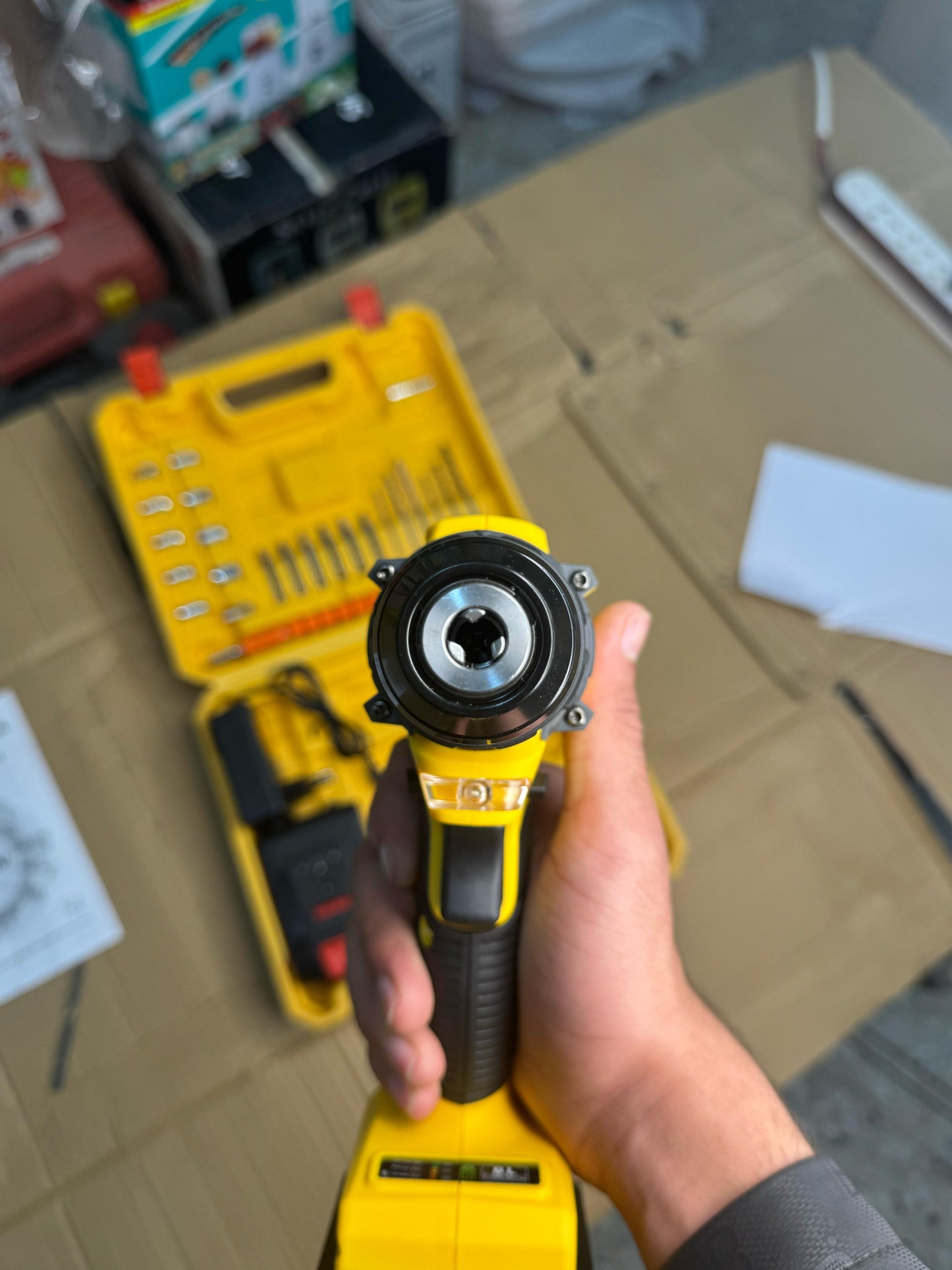 Dewalt brushless commercial drill machine set 36v