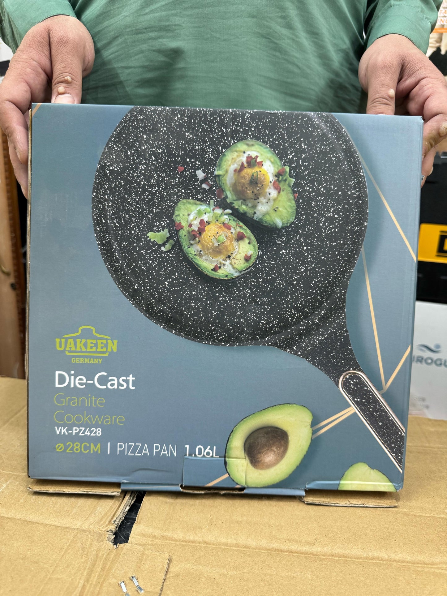 Uakeen Germany Pizza Pan 28cm/1.06L VK-PZ428