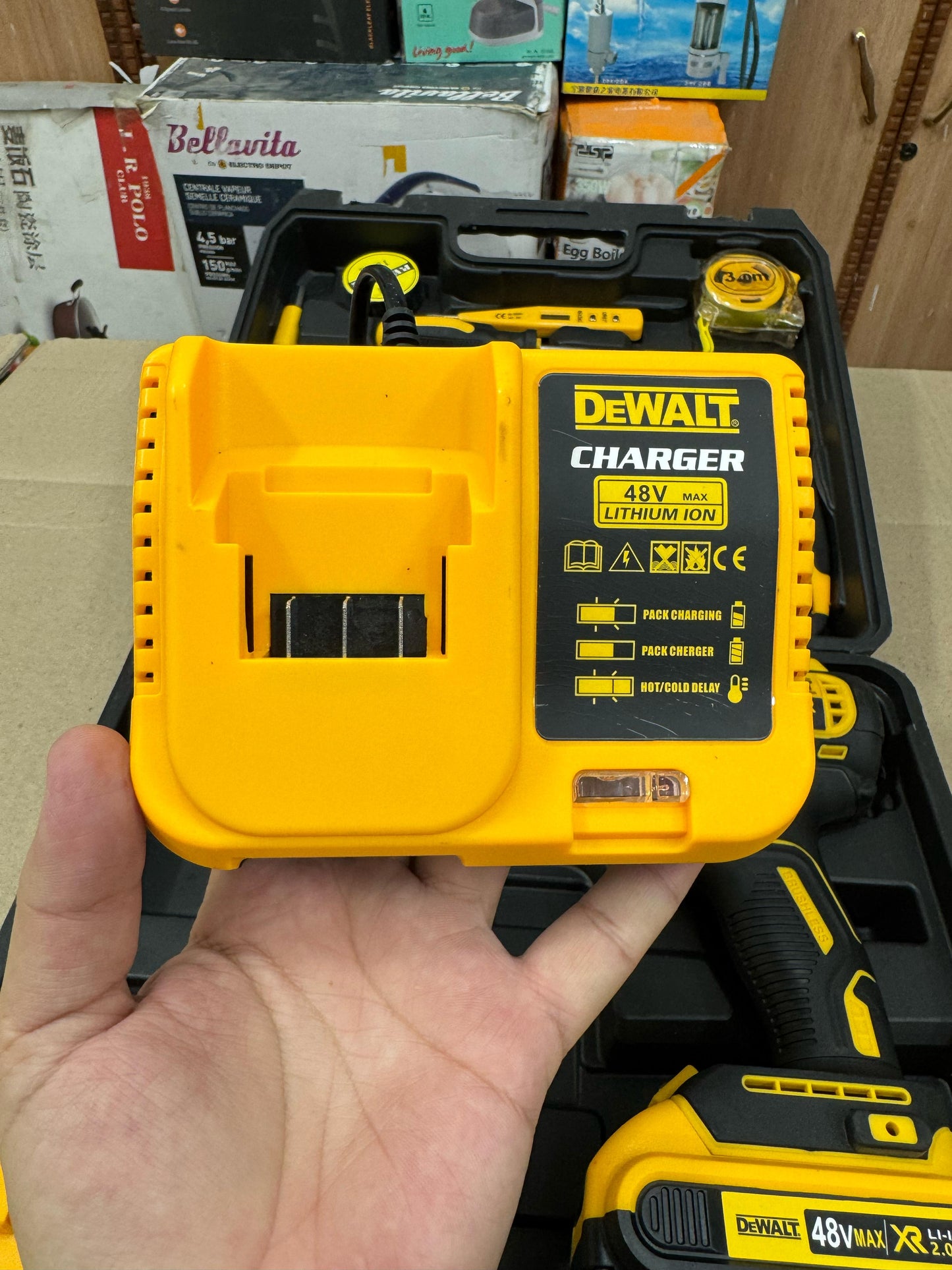 lot imported Dewalt 48v drill set 30 Pcs