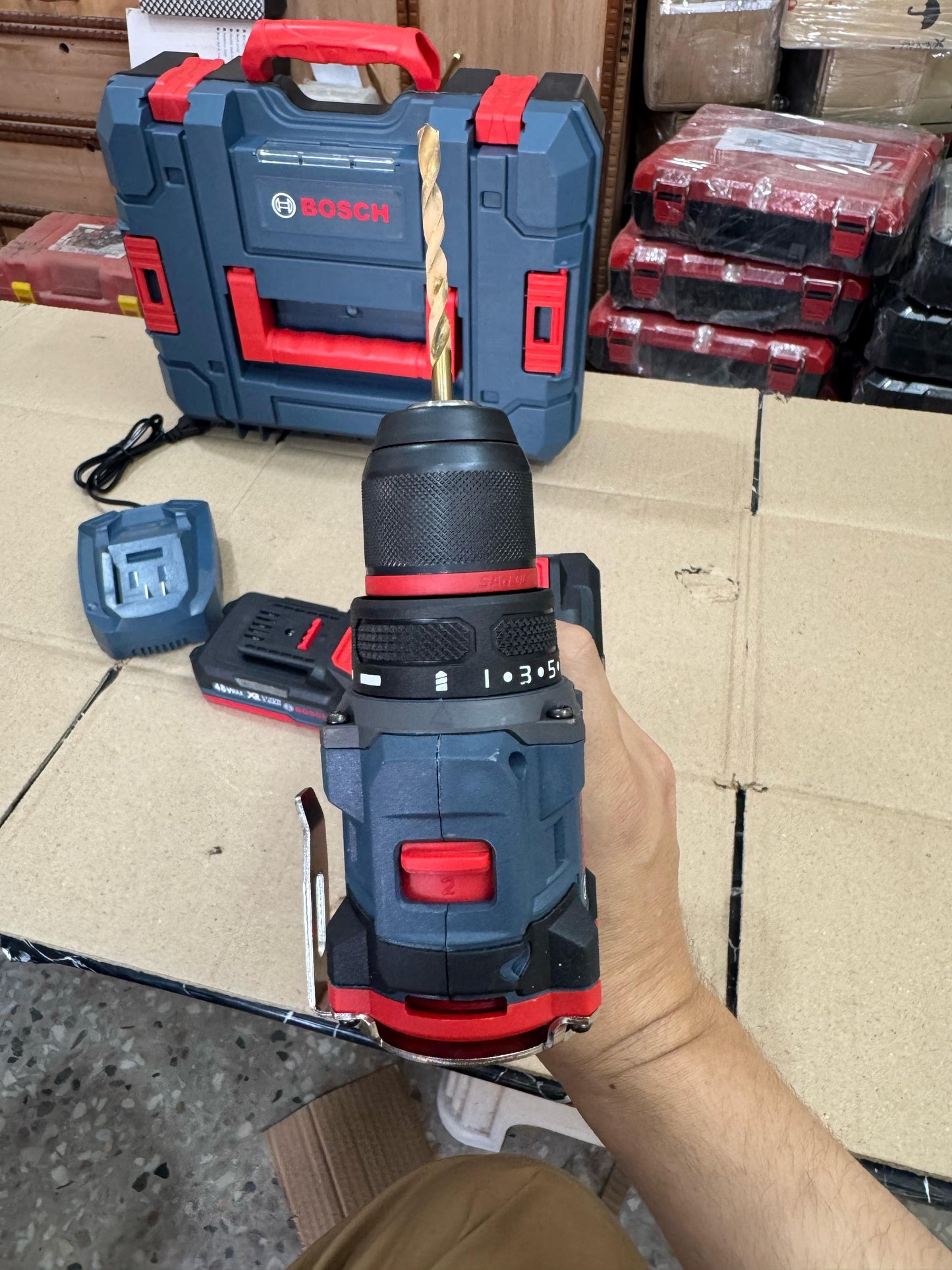Bosch Germany Lot  Cordless 2in1 Drill and Screw tighter 48V
