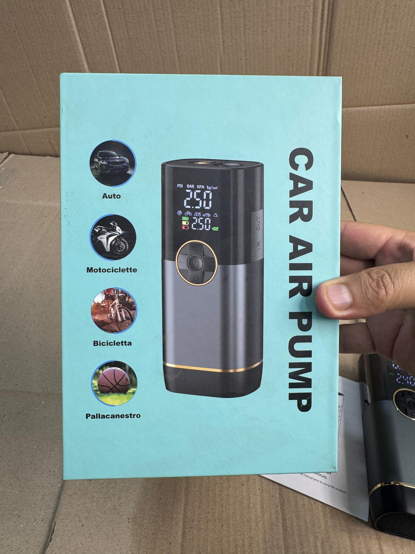 Lot imported Rechargeable Car Air Pump