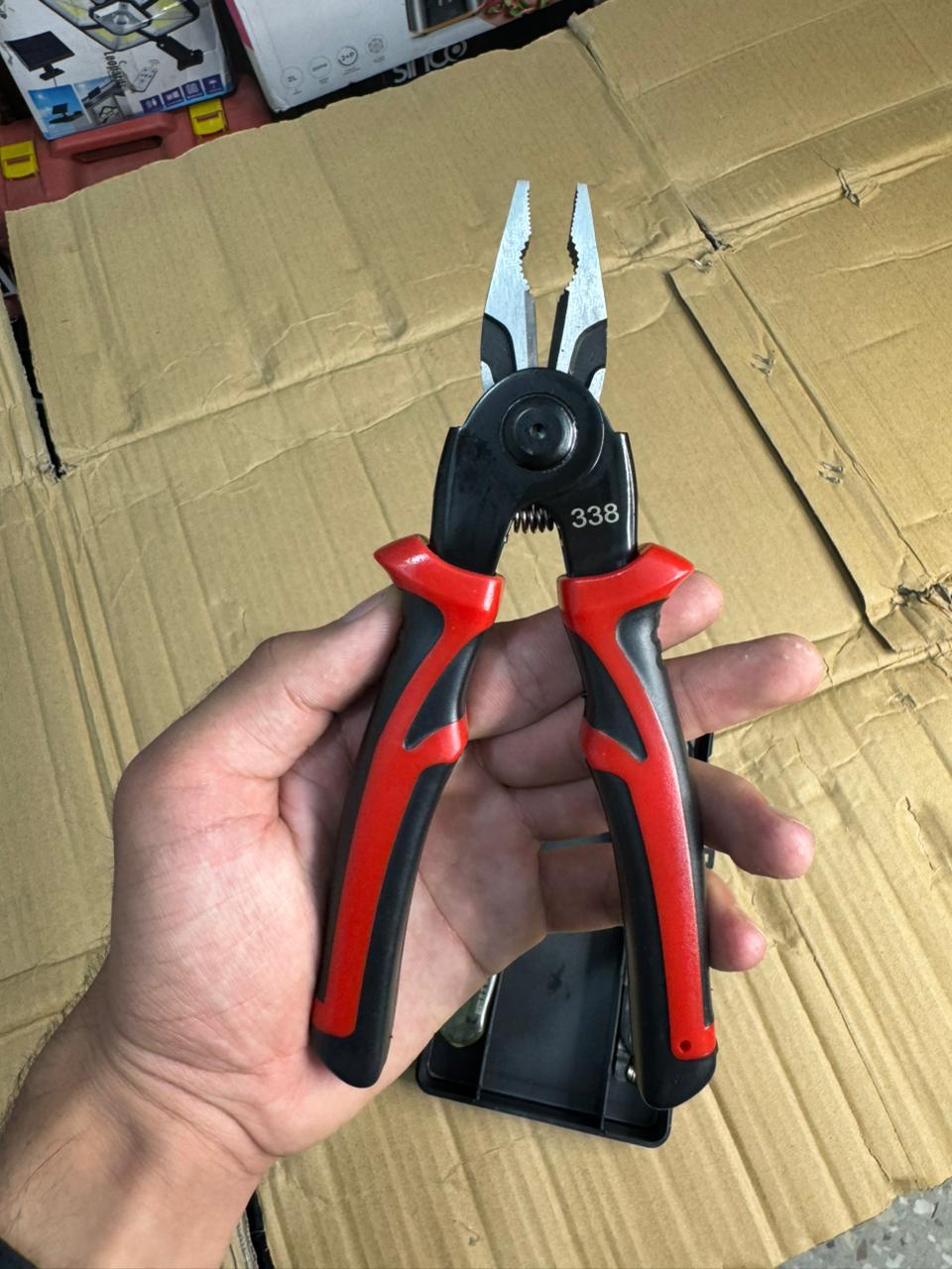 Multifunctional 5 in 1 Pliers Interchangeable Head Set Steel Wire Pliers Set
