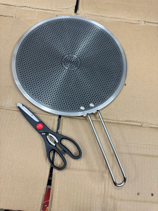 Lot imported 34 cm honeycomb lesser coating tawa