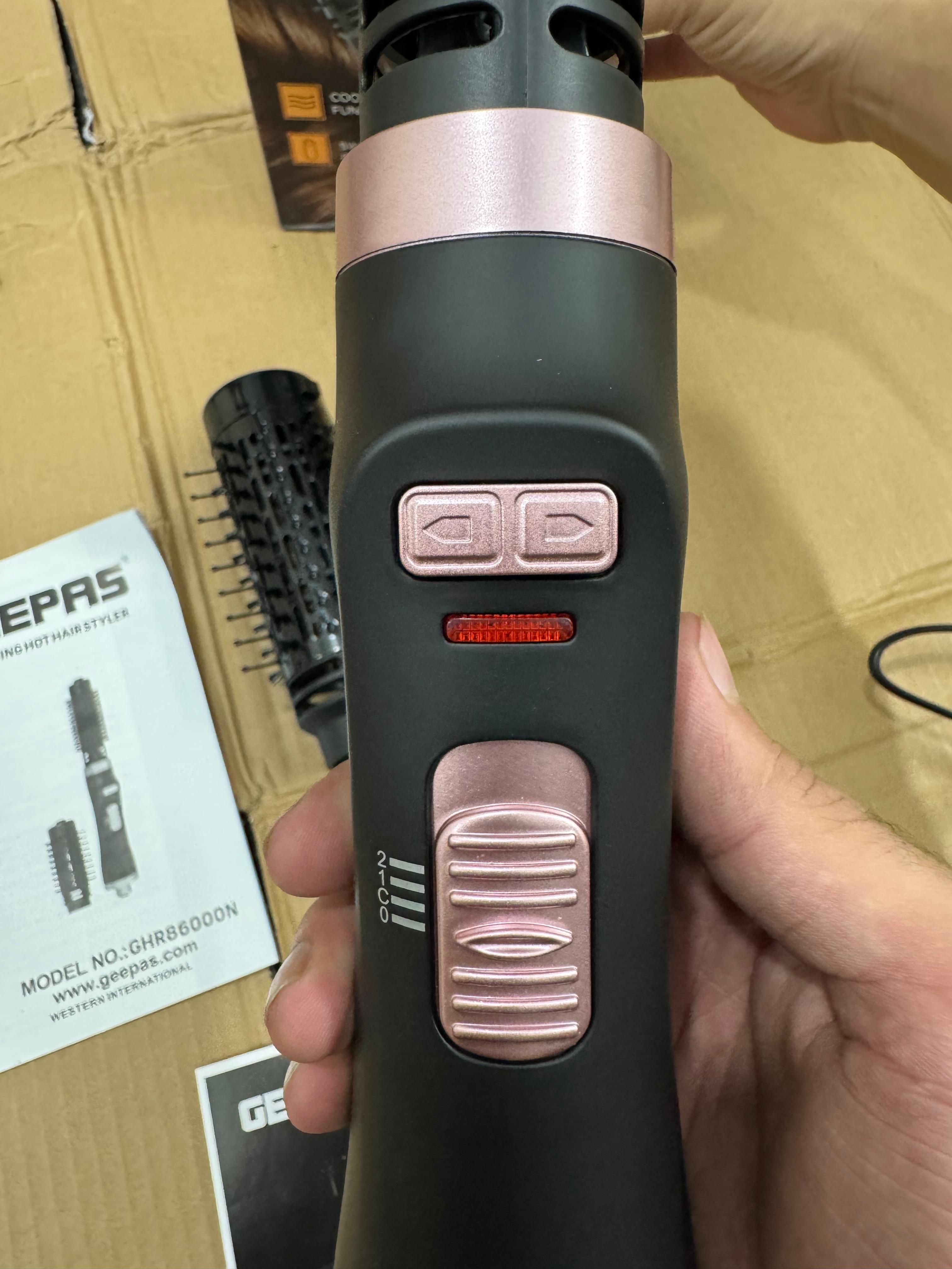 Geepas rotating hot hair styler GHR 86000N