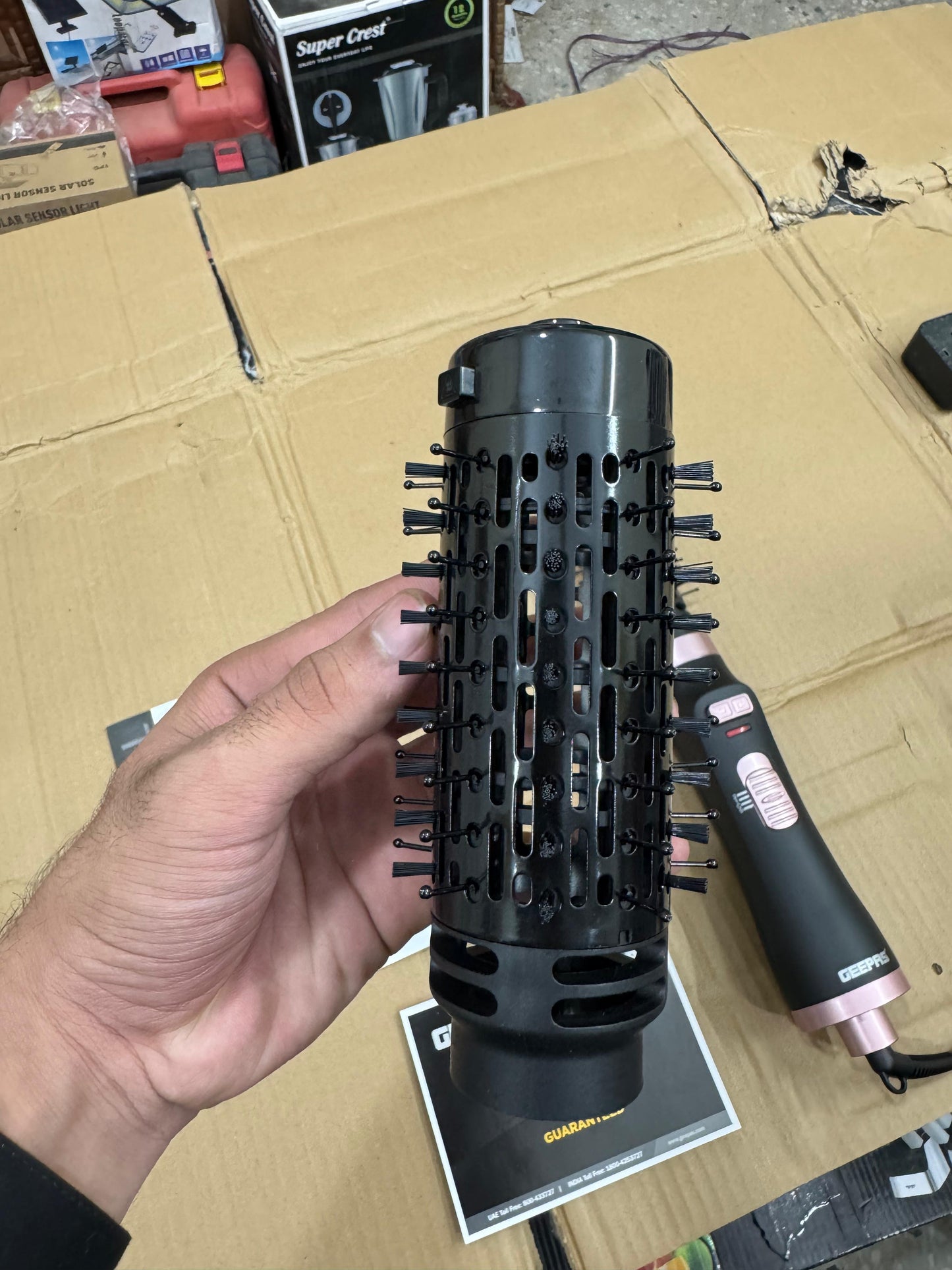 Geepas rotating hot hair styler GHR 86000N