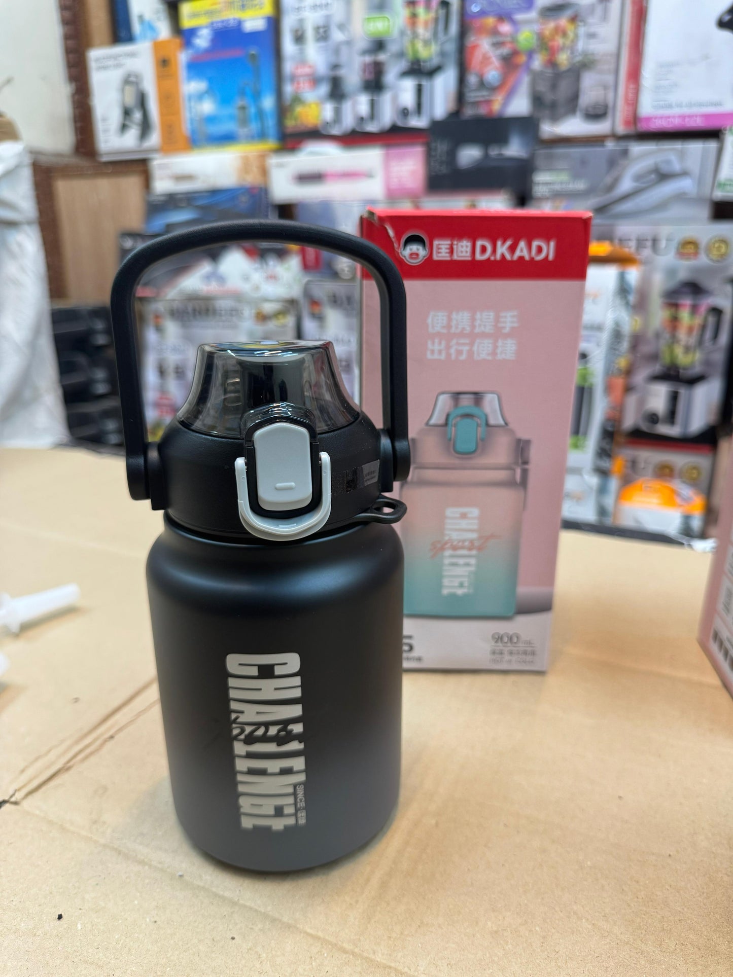 Okadi 900ml double steel water bottle