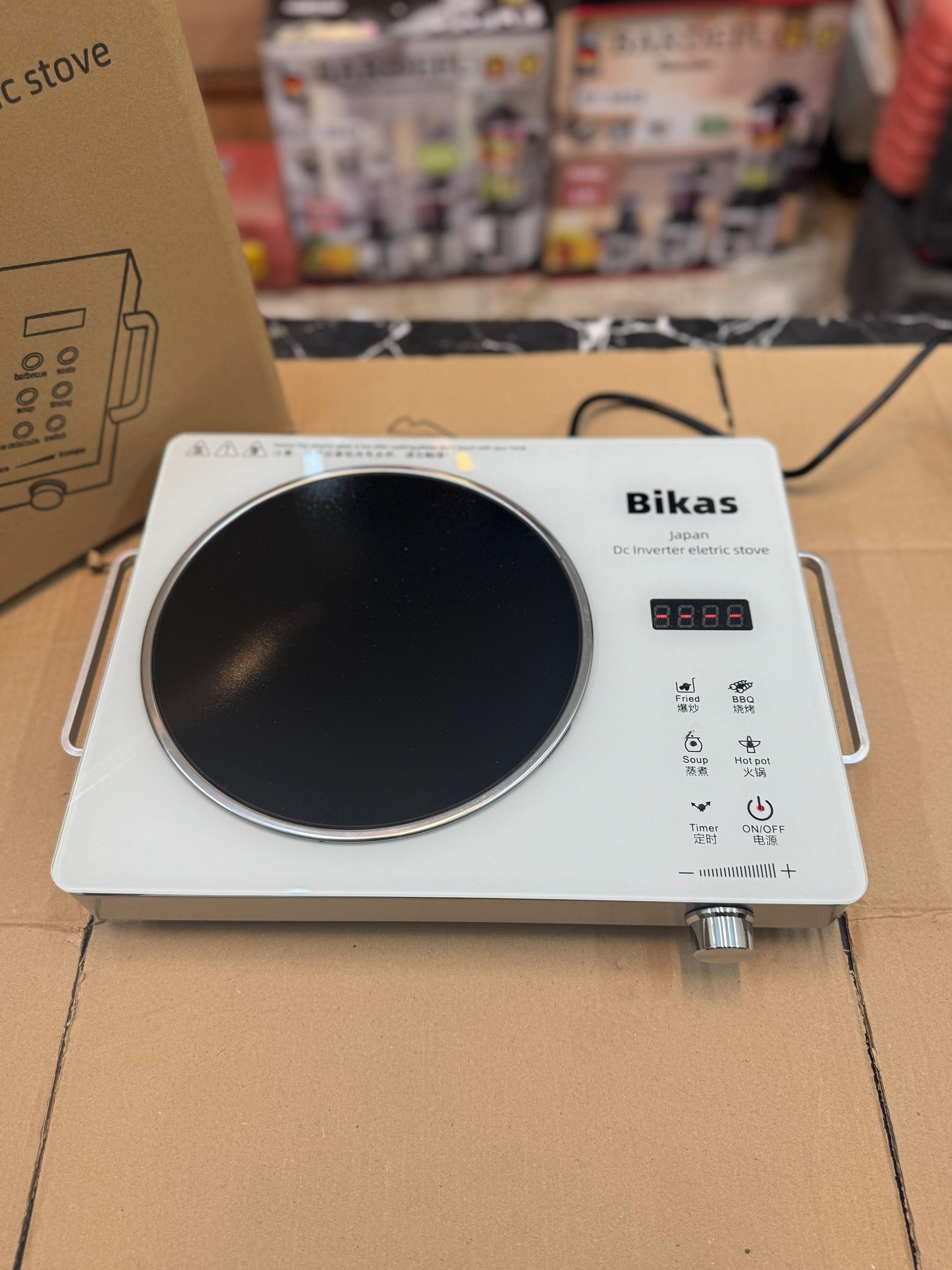 Bikas japan DC inverter  hot plate ( universal infrared cooker