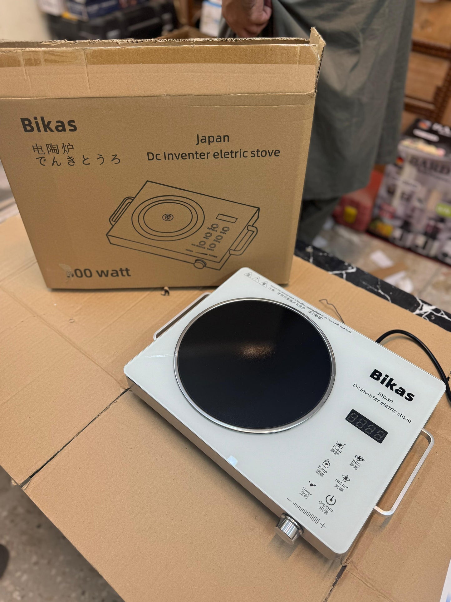 Bikas japan DC inverter  hot plate ( universal infrared cooker