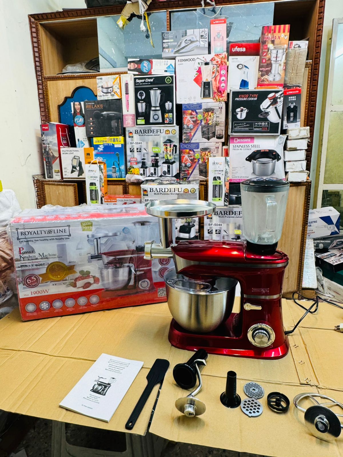 Royalty line Germany 6.5L kitchen master 1900 watt