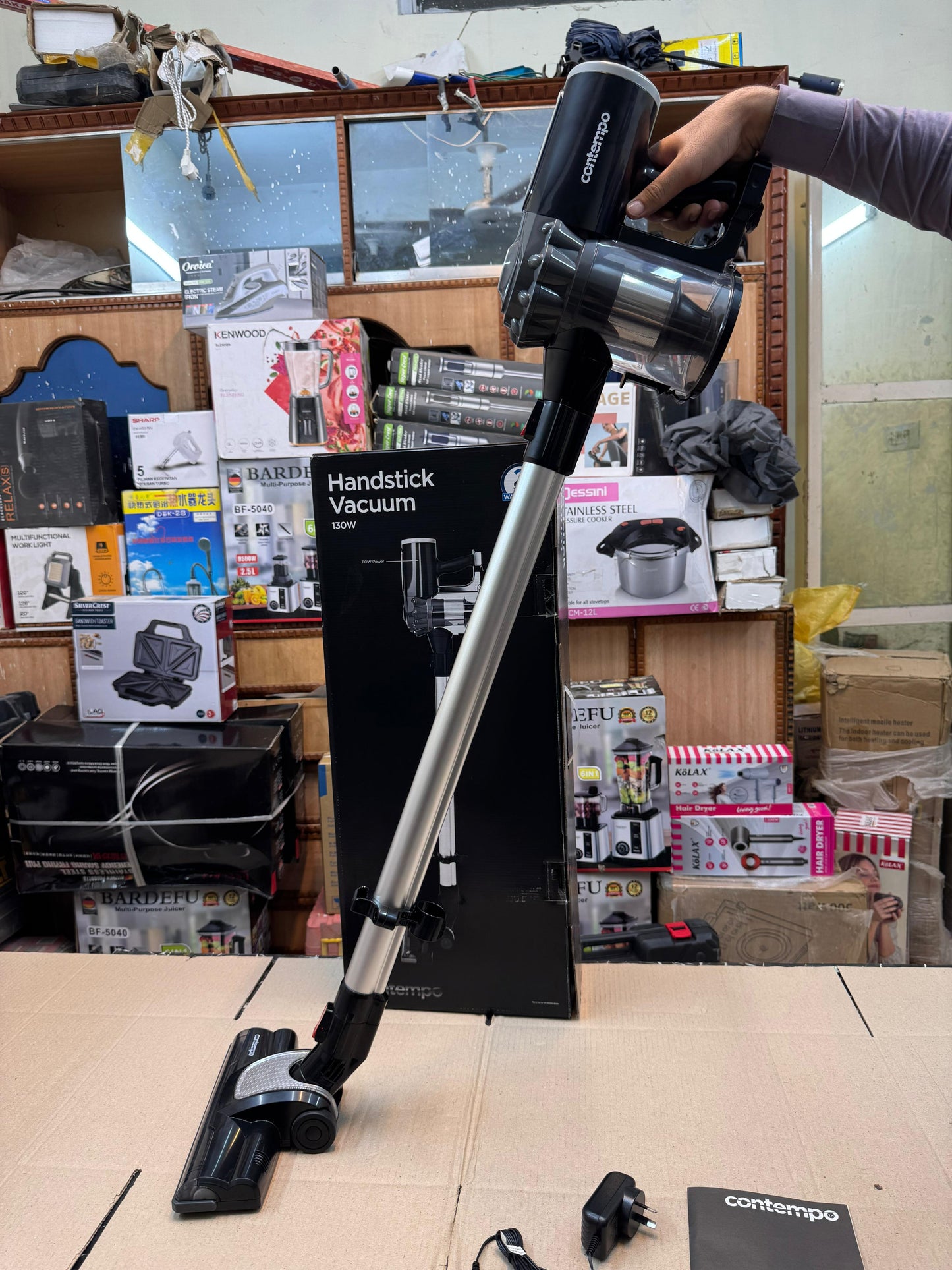 contempo 3 in 1 rechargeable vacuum cleaner