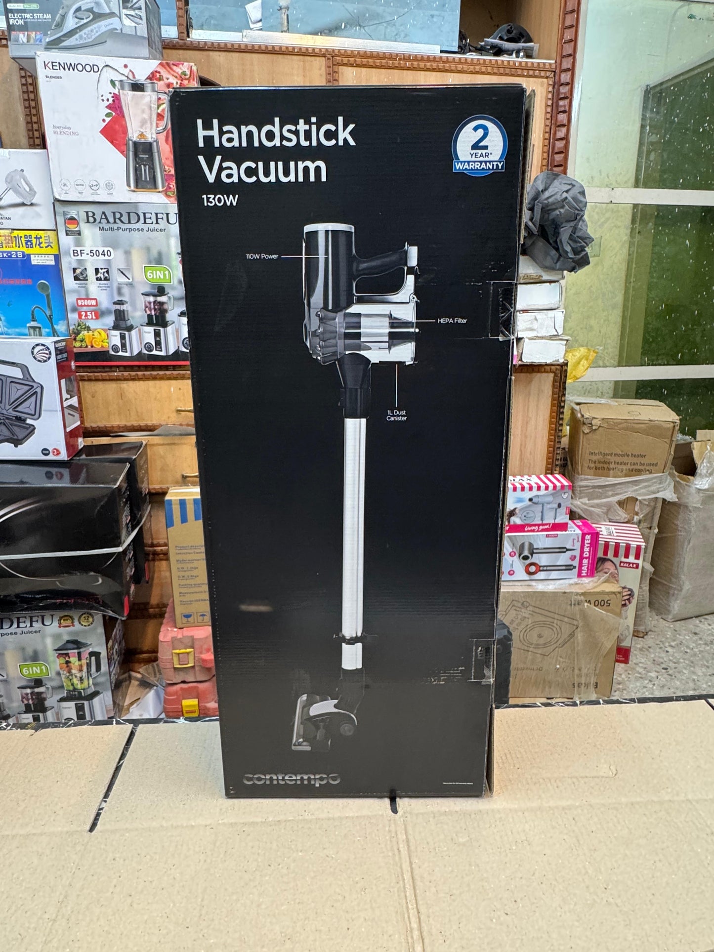 contempo 3 in 1 rechargeable vacuum cleaner