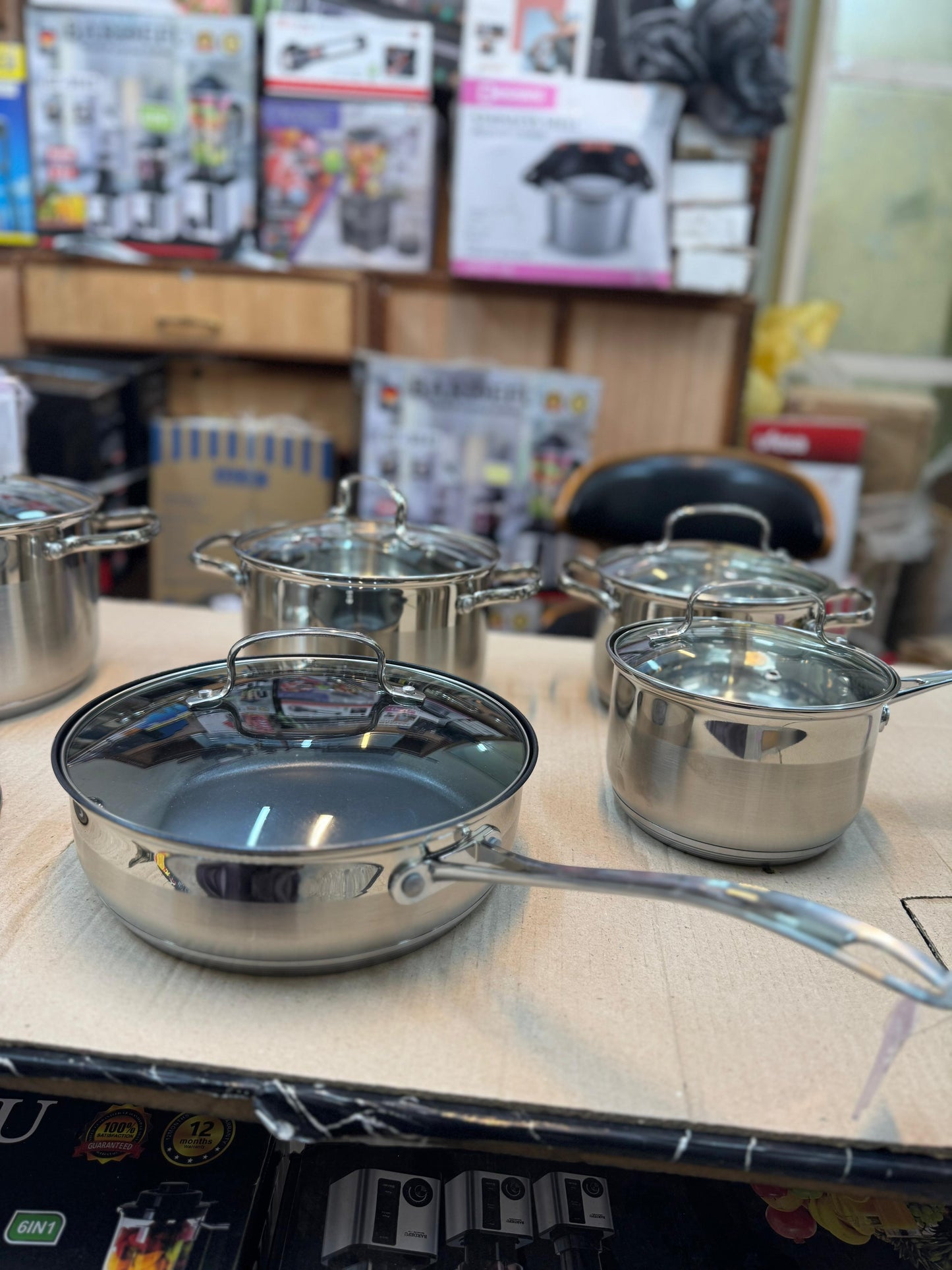 Korkmaz turkey  12 Pcs Cookware Set