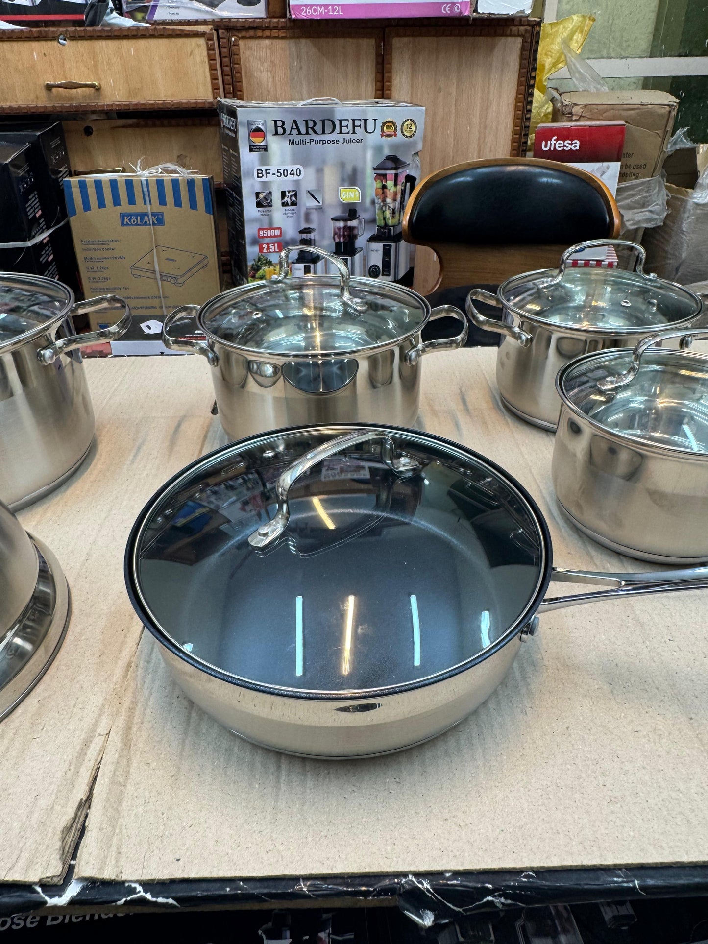 Korkmaz turkey  12 Pcs Cookware Set