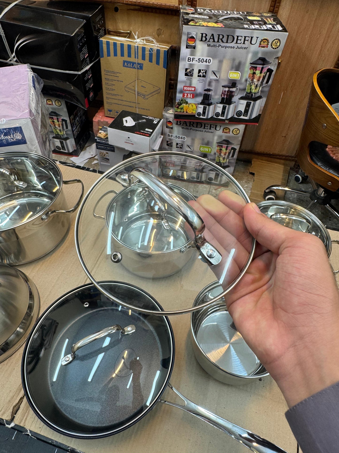 Korkmaz turkey  12 Pcs Cookware Set