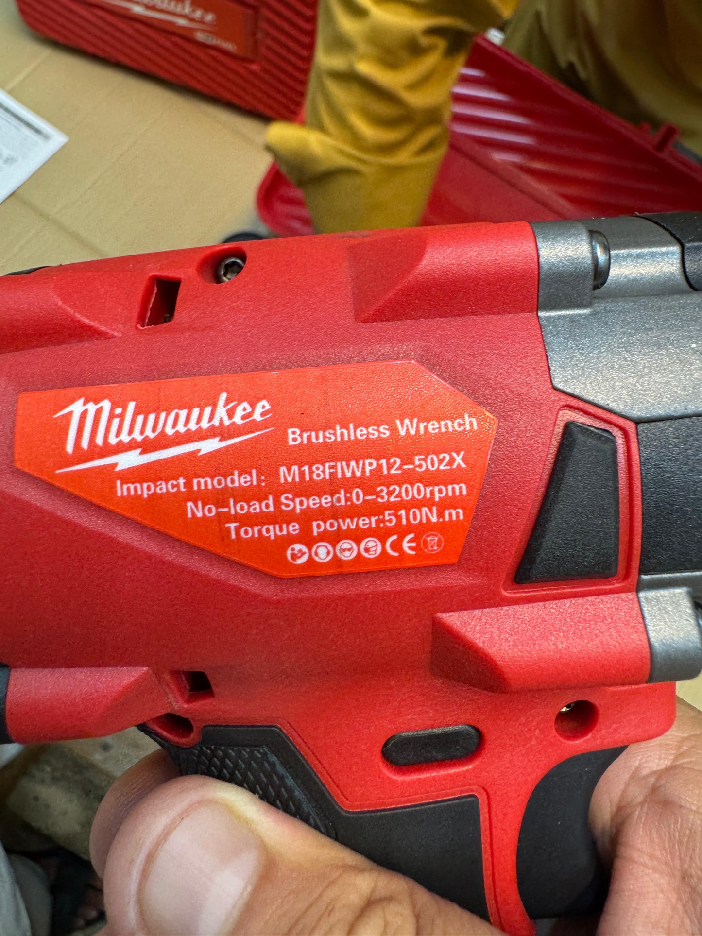 Milwaukee 2 in 1 drill & impact wrench