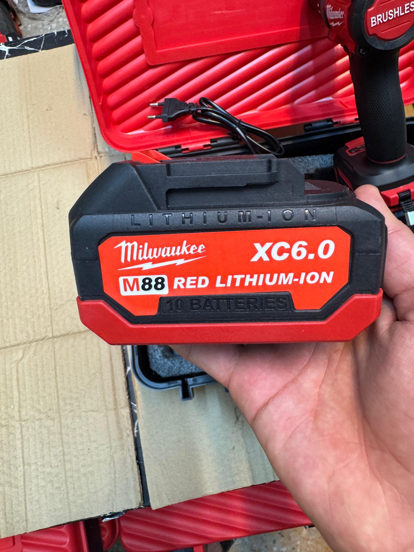 Milwaukee commercial drill model m18blddrc-502c