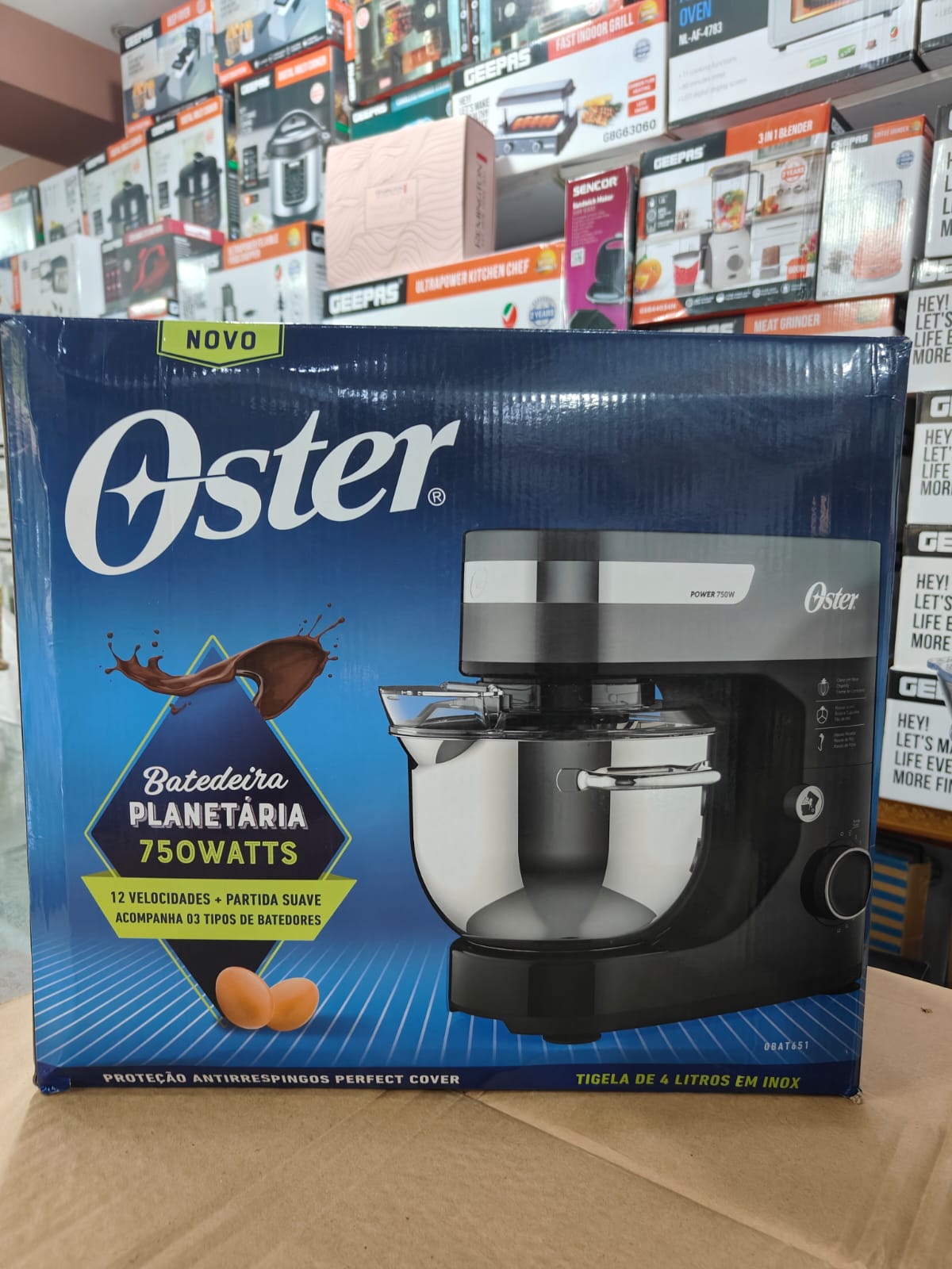 Oster 4L stand mixer 750W