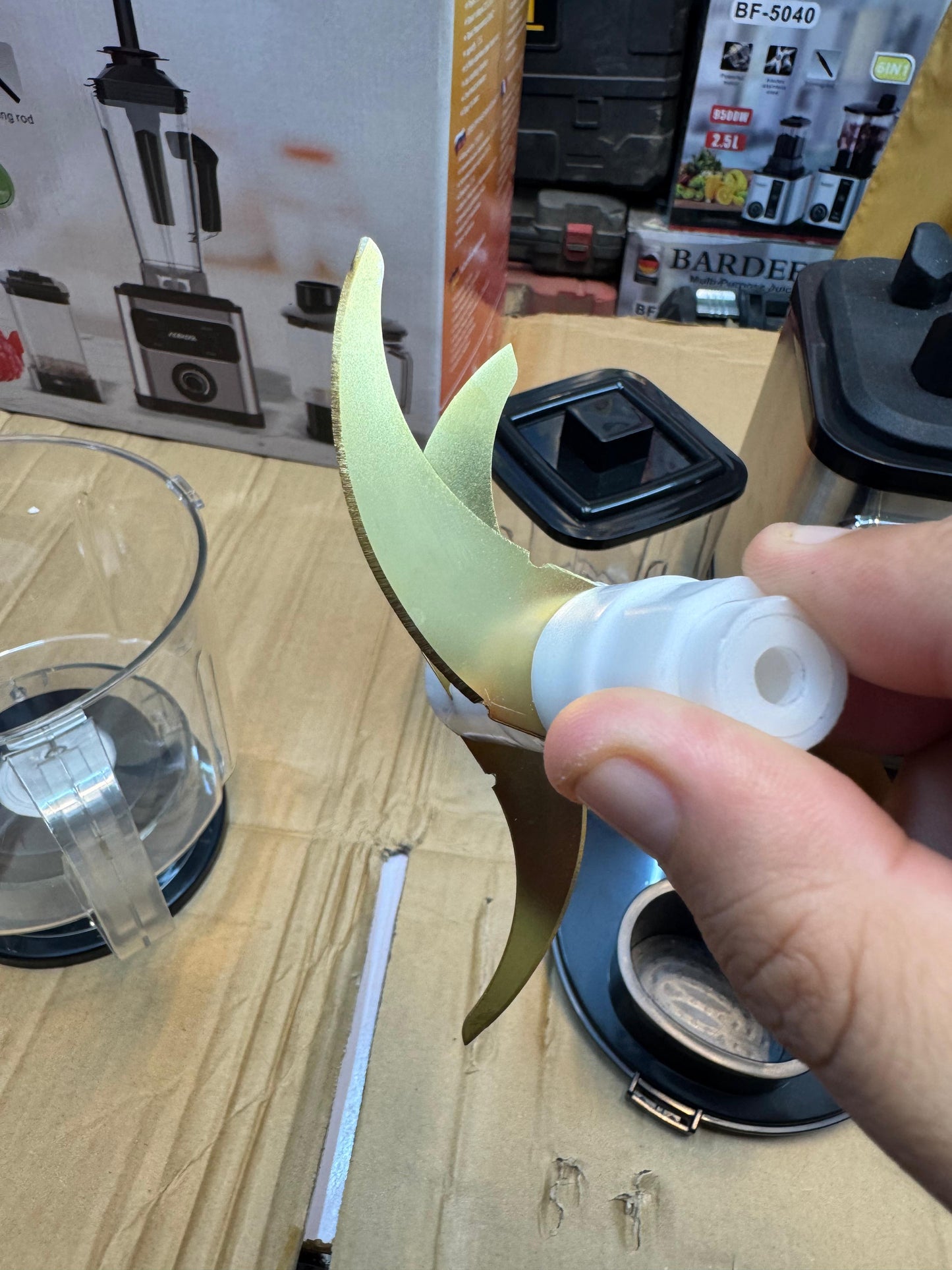 ACEKOOL stainless steel 3 in 1  blender set