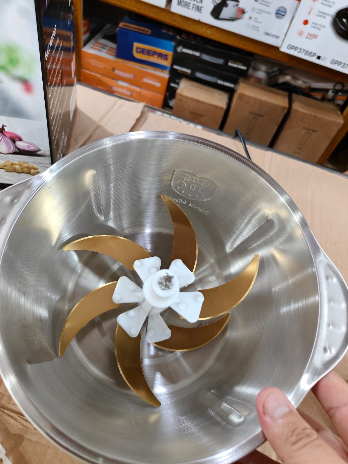 GEEPAS Multifunction food & meat chopper  gmc 42036p