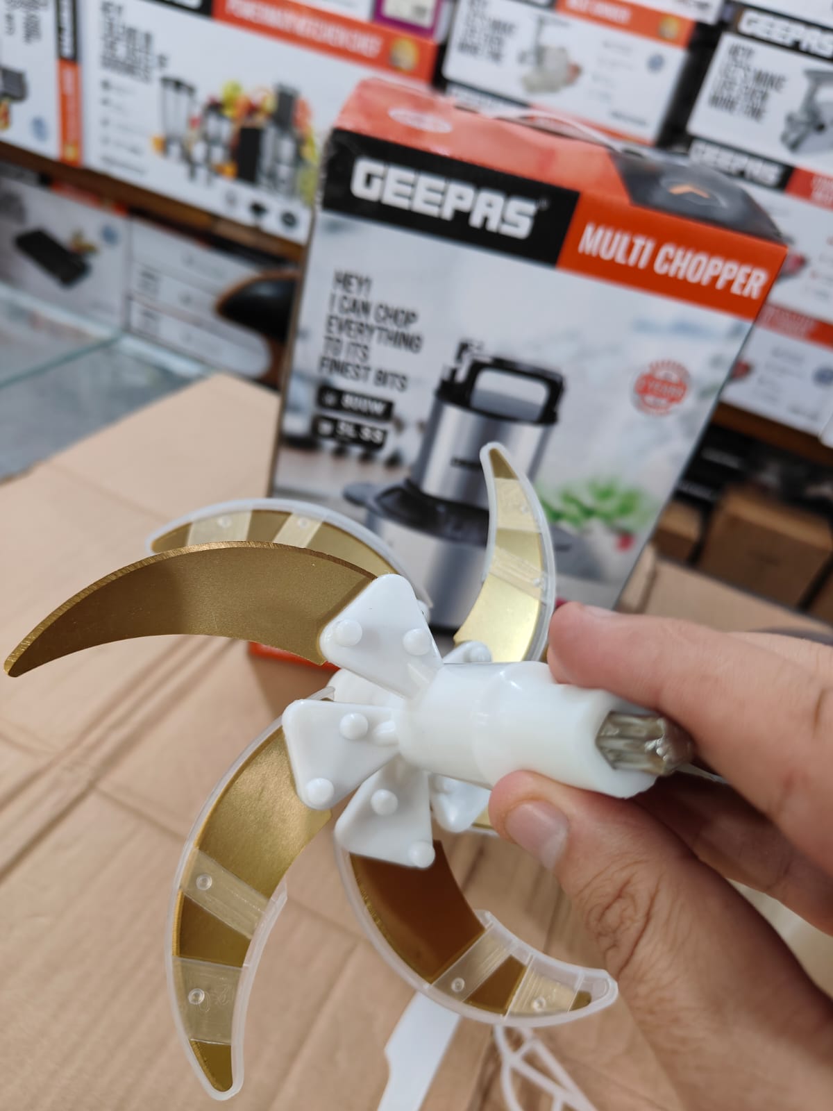 GEEPAS Multifunction food & meat chopper  gmc 42036p