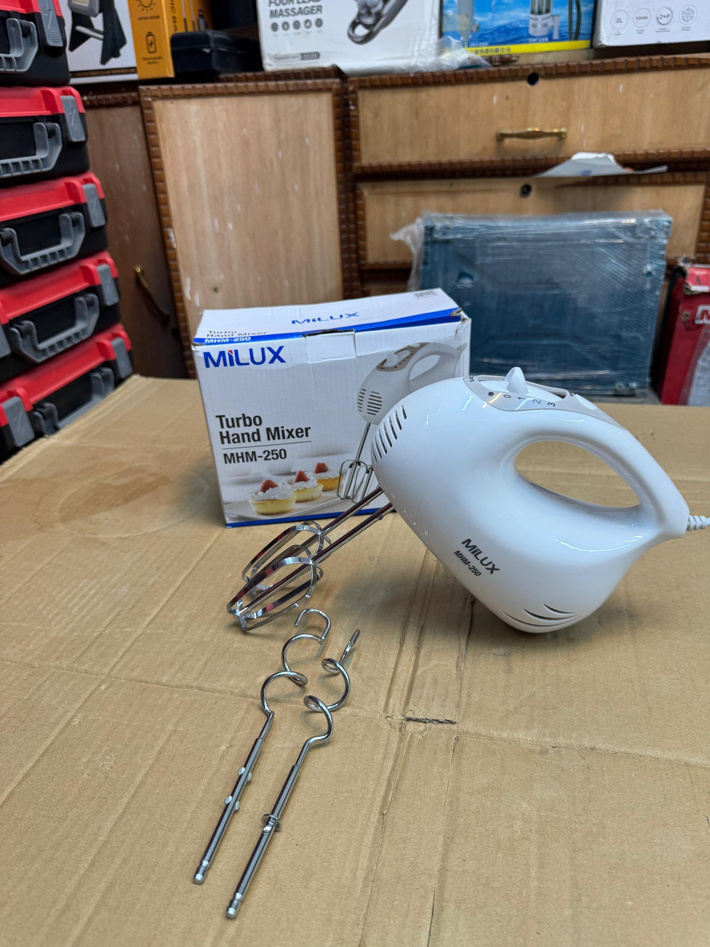 Malaysia Lot MILUX Heavy Hand Mixer ( egg beater)