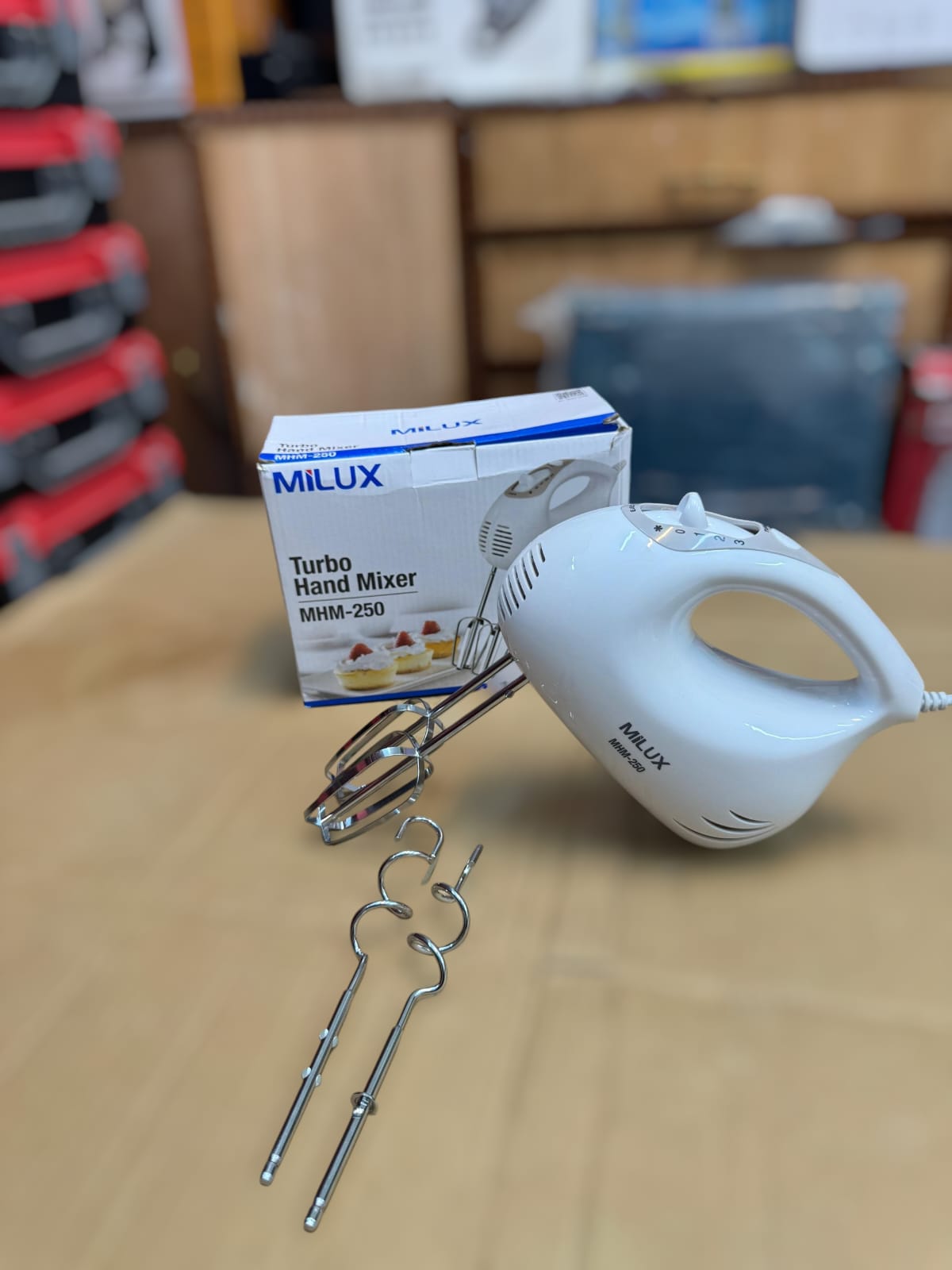 Malaysia Lot MILUX Heavy Hand Mixer ( egg beater)