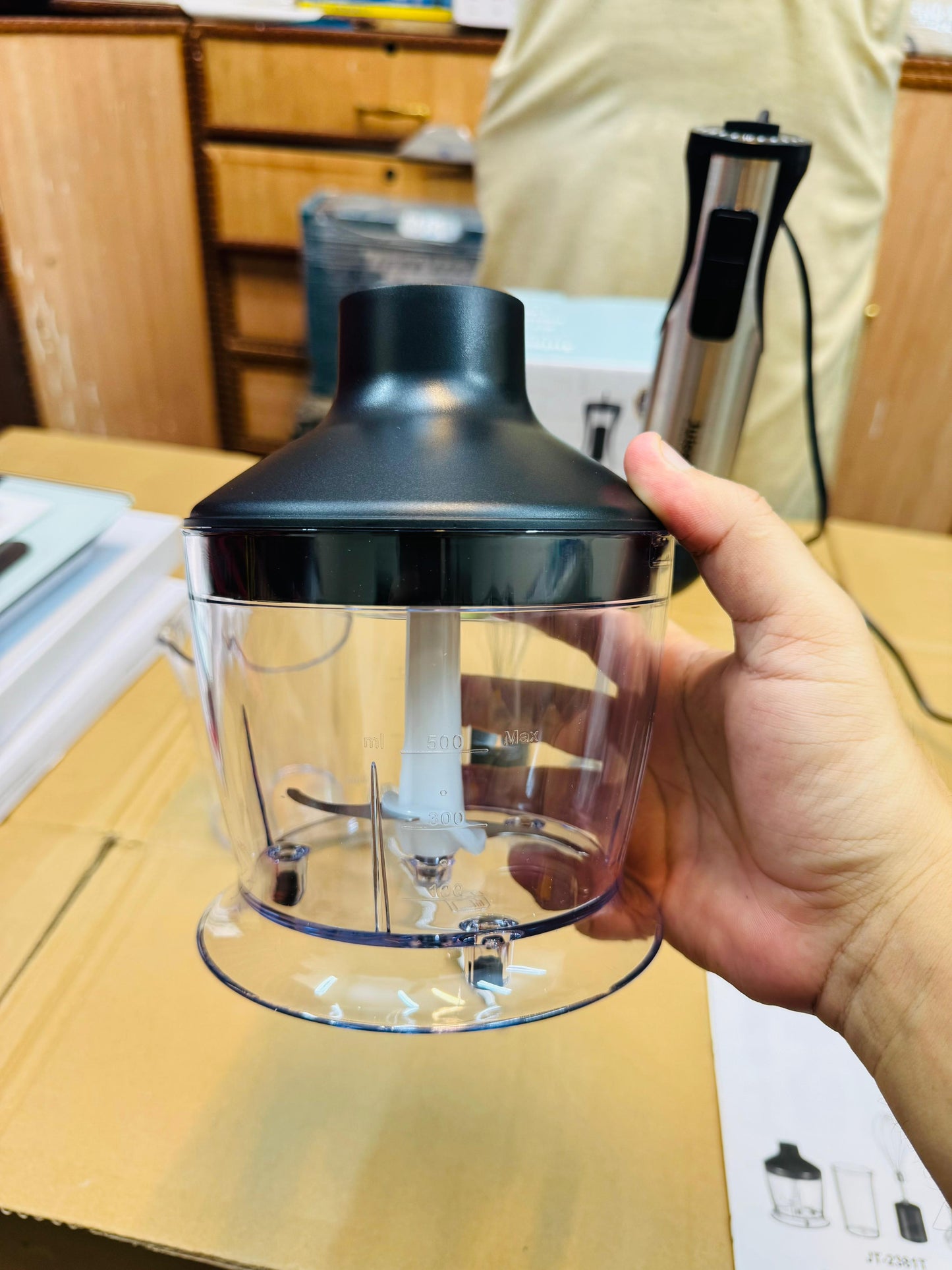 Juissiart 800W Multifunction 4 in 1  Hand Blender