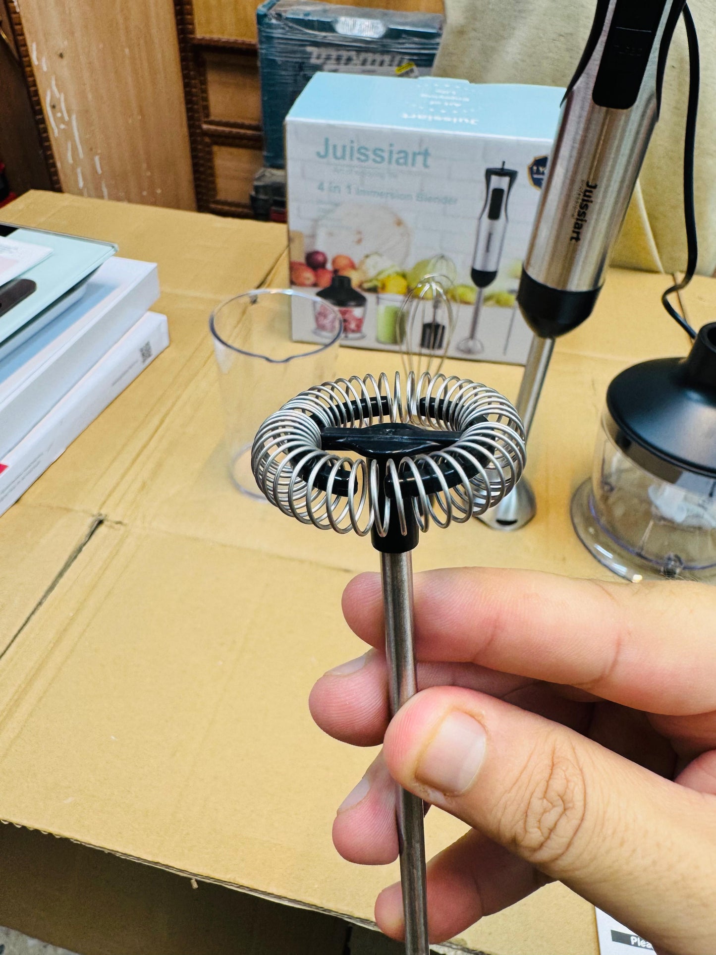 Juissiart 800W Multifunction 4 in 1  Hand Blender