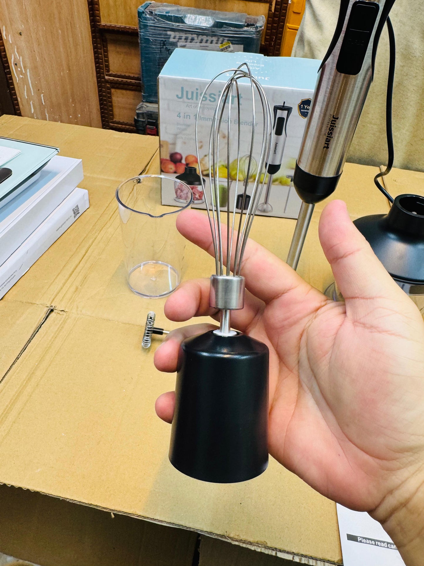 Juissiart 800W Multifunction 4 in 1  Hand Blender